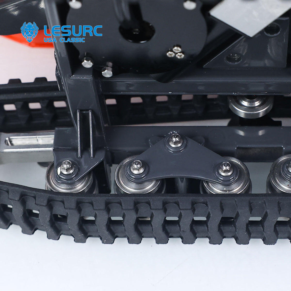 11.11 Flash Sale LESU Metal 1/14 Hydraulic Remote Control Tracked Dumper KC300HR-5 RC Tipper Model Light Sound System FlySky Radio