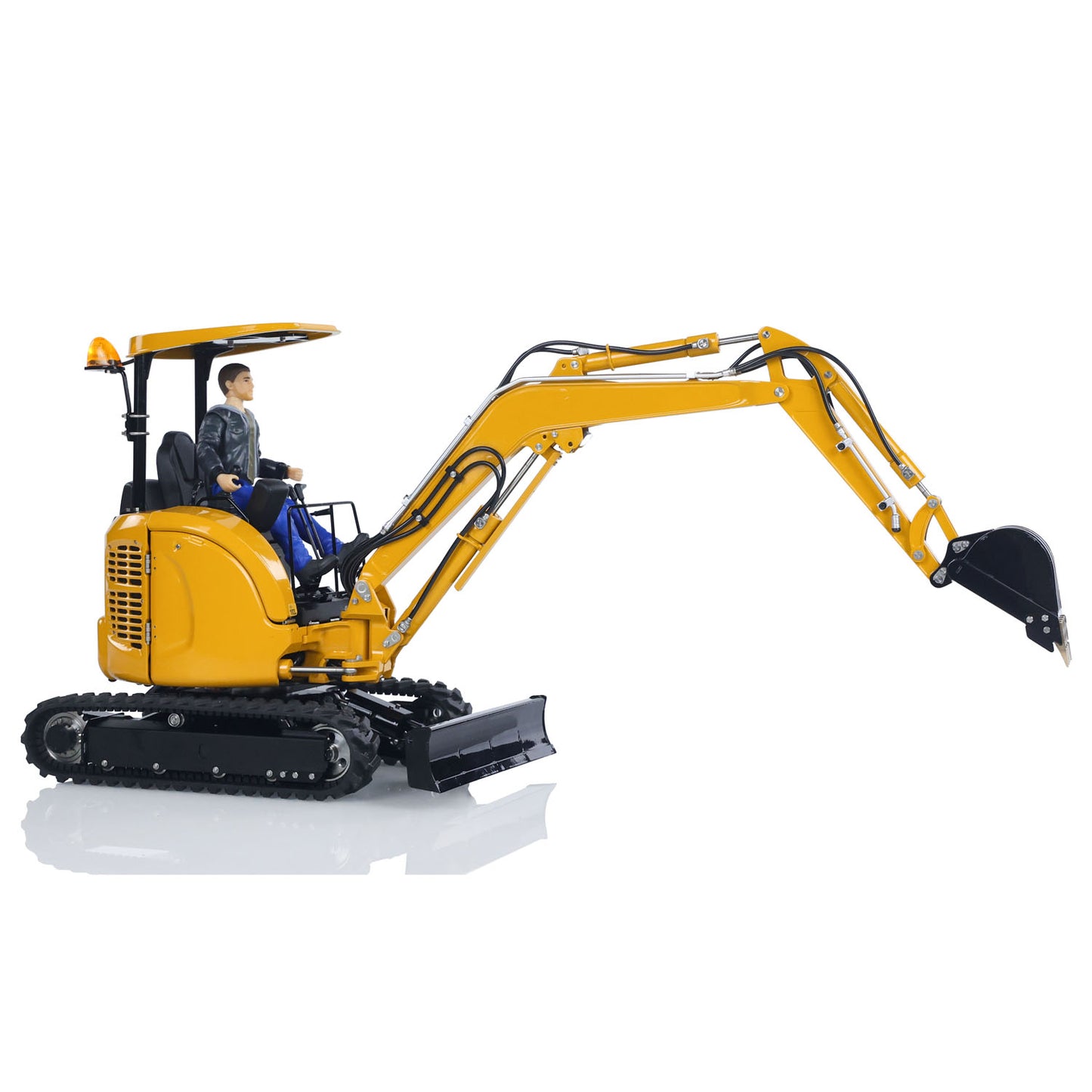 IN Stock LESU PC30 Upgraded Ver 1/14 RC Hydraulic Excavator B0003 Metal Remote Control Digger Model Frsky X14 Radio Sound Light 6CH Valves
