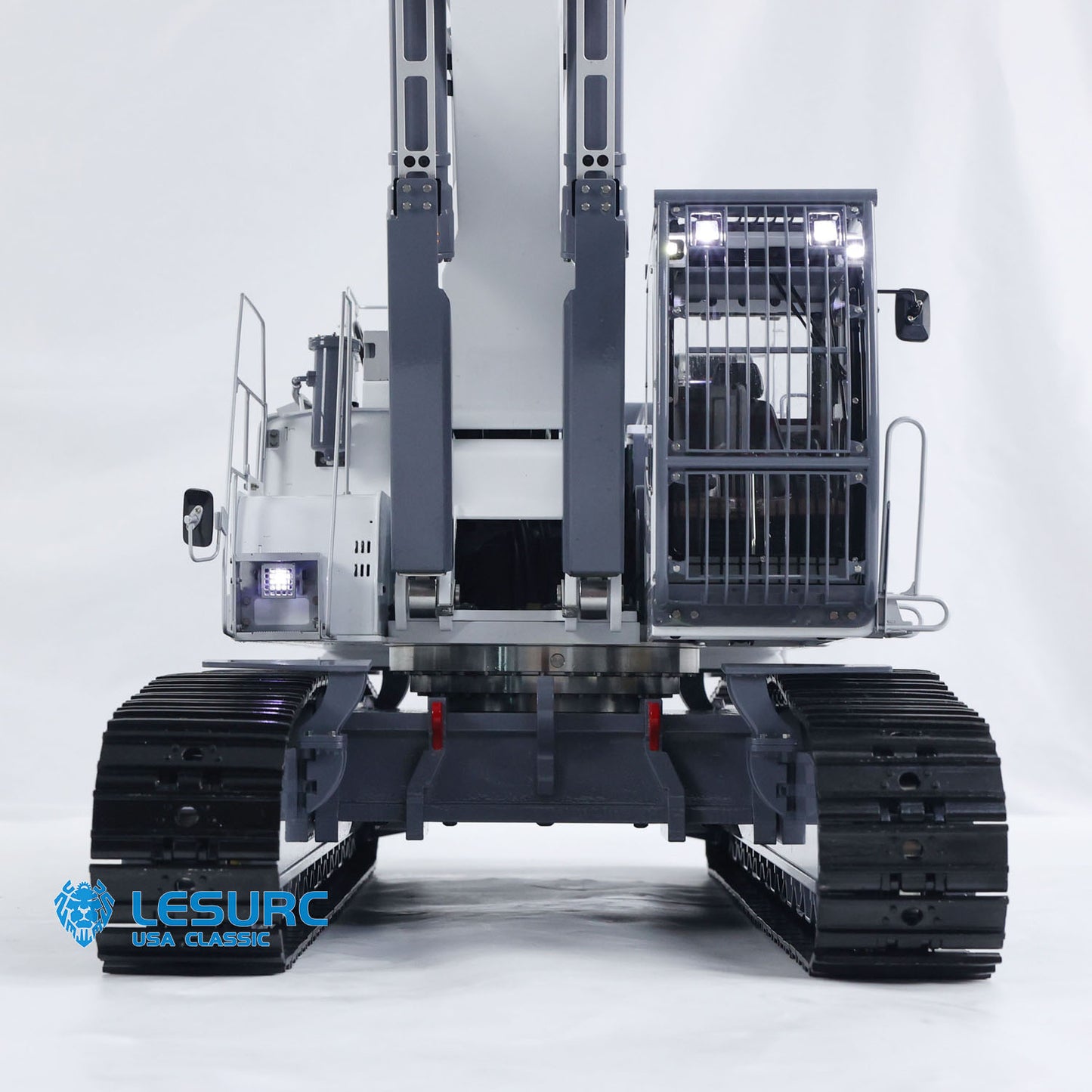 LESU Aoue 960 Demolition Digging Arm Digger 1/14 RC Full Hydraulic Excavator Engineering Vehicle Model 13CH Valve Pump Lights