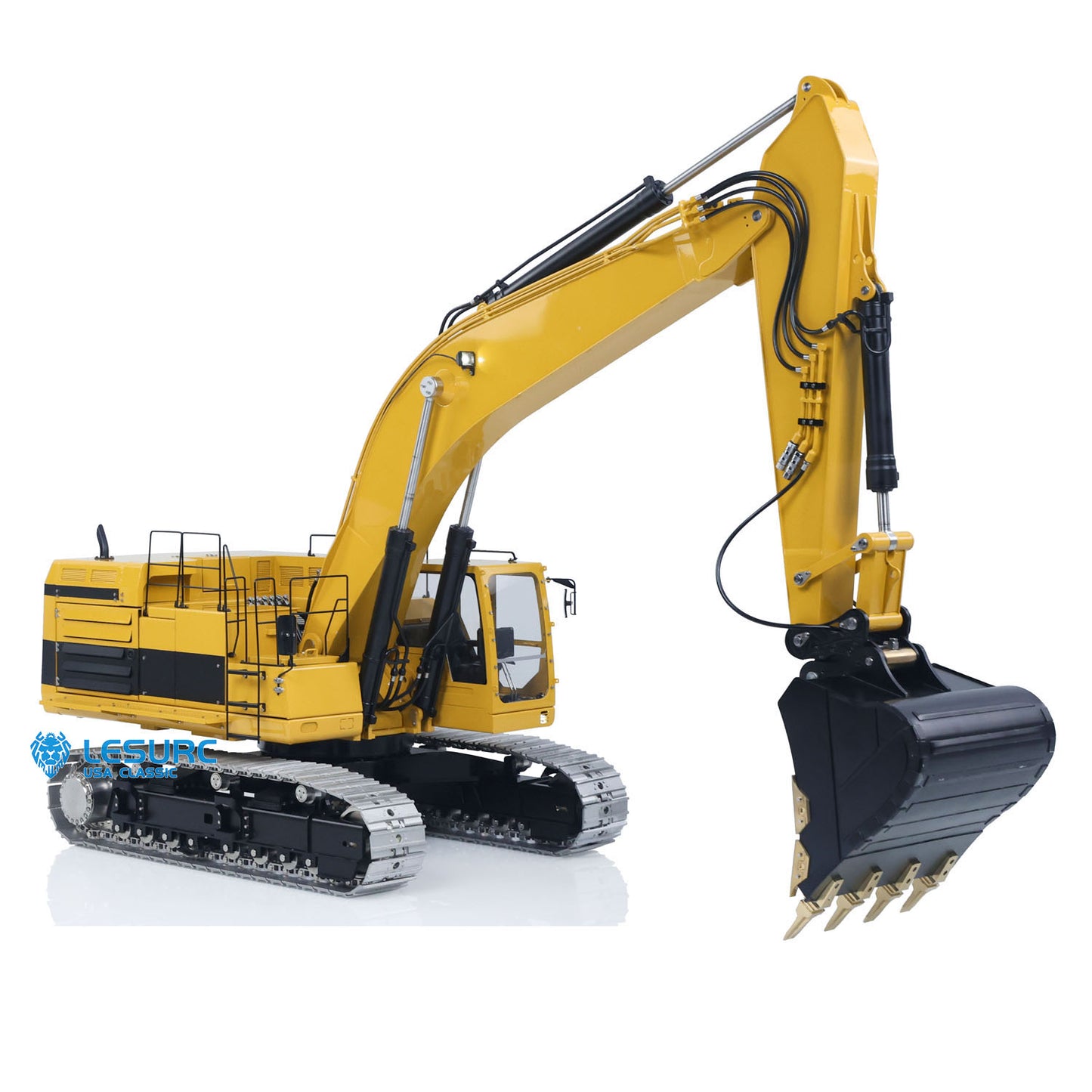 LESU 1/14 Metal RC Hydraulic Excavator C374F RTR Radio Controlled Digger Heavy Machine Paladin PL18EV LITE Battery Sound Smoke