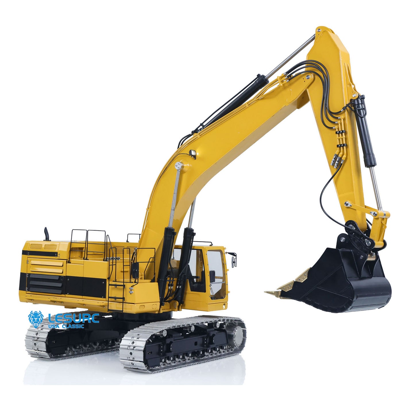 LESU 1/14 Metal RC Hydraulic Excavator C374F RTR Radio Controlled Digger Heavy Machine Paladin PL18EV LITE Battery Sound Smoke
