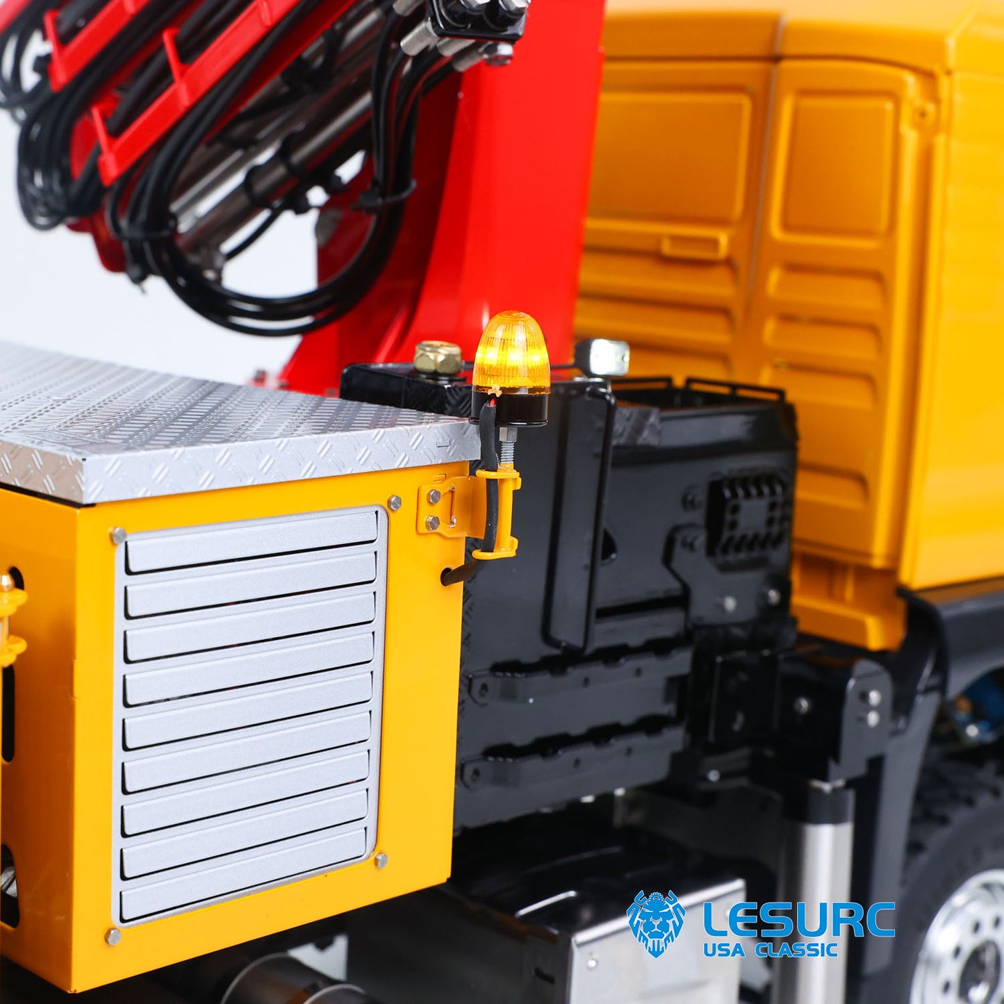 LESU 3363 1/14 Metal 6X6/8X8 RC Hydraulic Crane Truck Z0086 Z0082 3Speed Gearbox 7CH Valve 4MPA 6 Outriggers Sound Light Axle Diff Lock