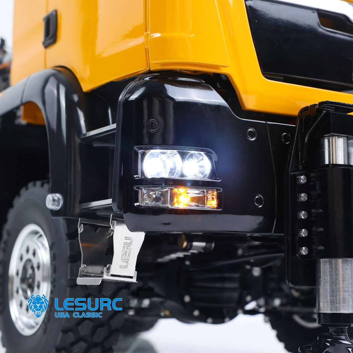 LESU 3363 1/14 Metal 6X6/8X8 RC Hydraulic Crane Truck Z0086 Z0082 3Speed Gearbox 7CH Valve 4MPA 6 Outriggers Sound Light Axle Diff Lock