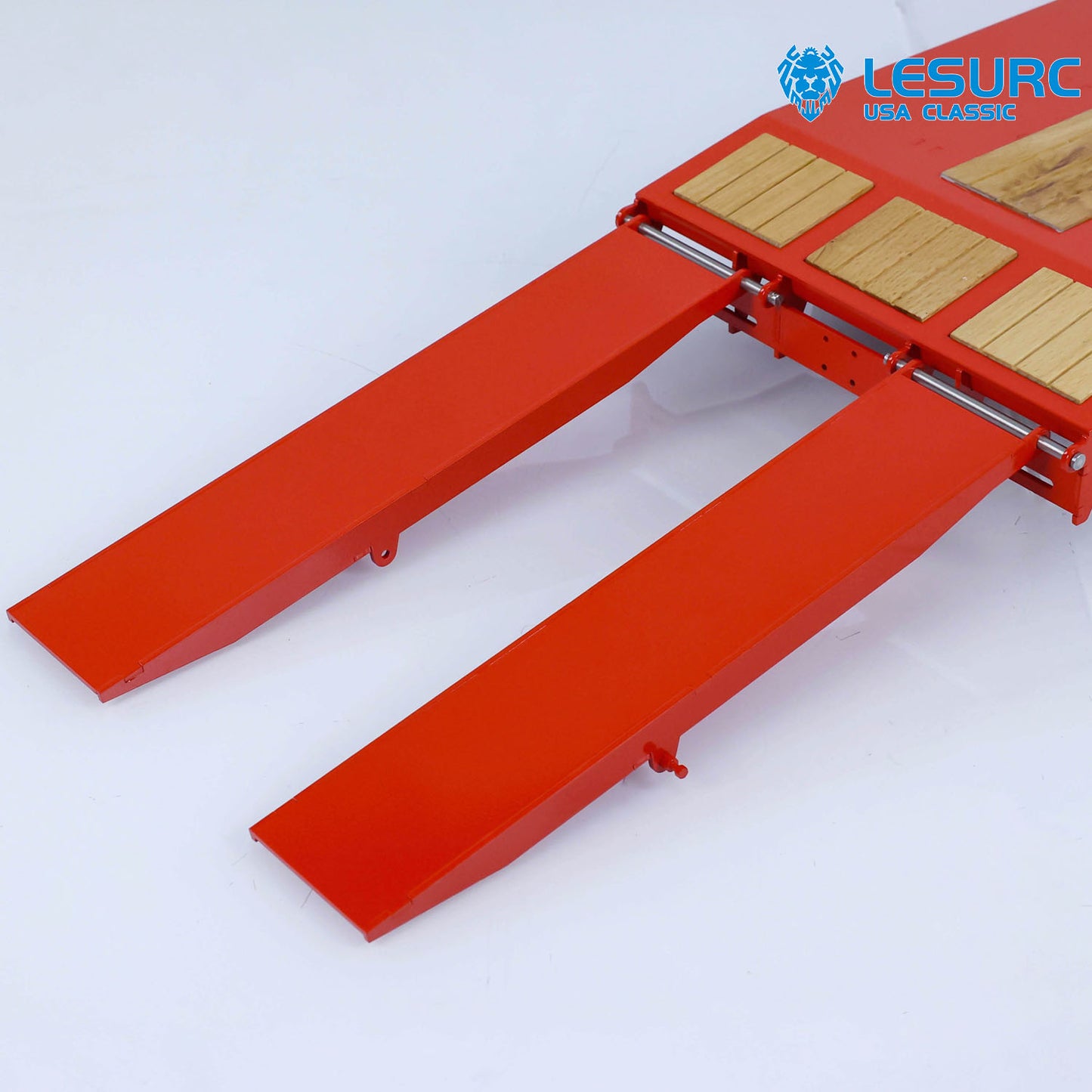 LESU 1/14 Metal RC Flatbed Trailer Transport Vehicle for RC Tractor Truck Model Remote Control Construction Enthusiasts