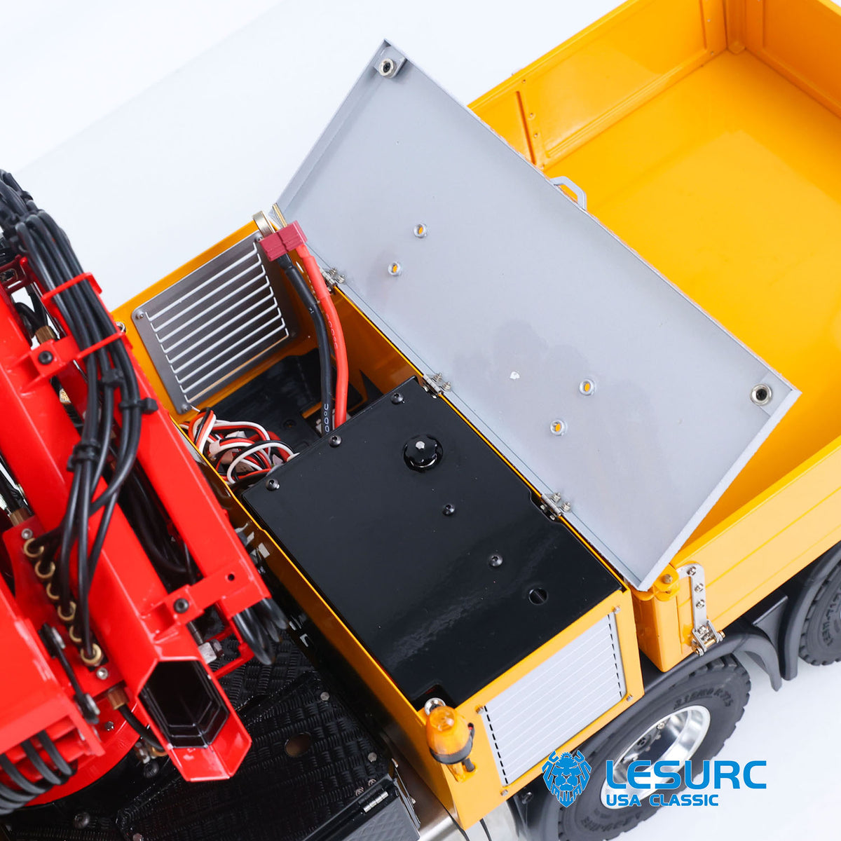 LESU 3363 1/14 Metal 6X6/8X8 RC Hydraulic Crane Truck Z0086 Z0082 3Speed Gearbox 7CH Valve 4MPA 6 Outriggers Sound Light Axle Diff Lock