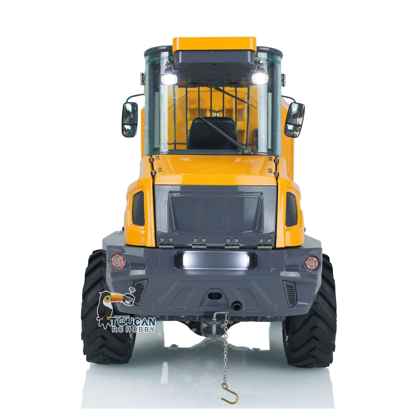 In Stock LESU 1/14 Scale Metal Remote Controlled Hydraulic Articulated Dumper AOUE 6MDX Ready To Run 4X4 Tipper Truck W/ Sound Light System