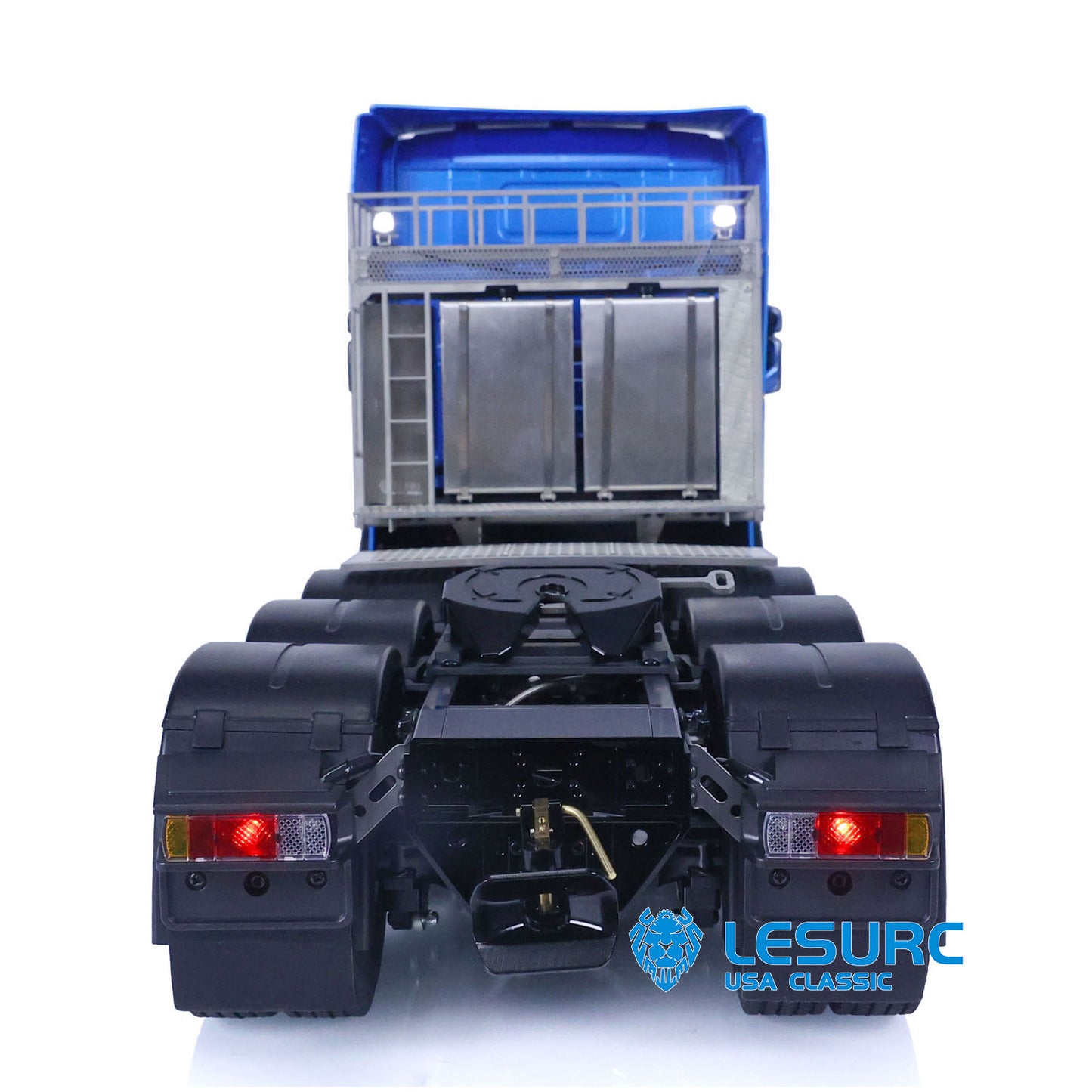 LESU 1/14 RC Tractor Truck 8x8 RTR Remote Controlled Car Hobby Model Construction Vehicle Metal Chassis Sound Lights DIY