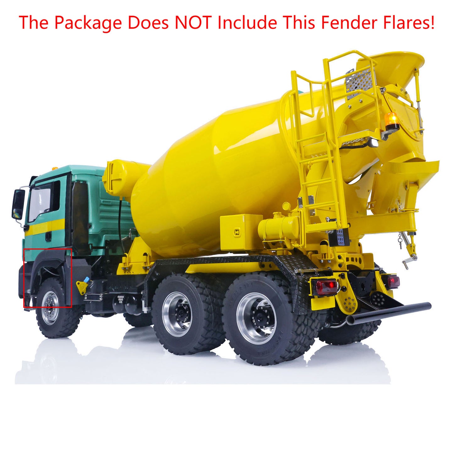 LESU 1/14 Scale RC Mixer Truck 6x6 for Painted Assembled Remote Control Agitating Lorry Model Sound Light System Motor Servo ESC