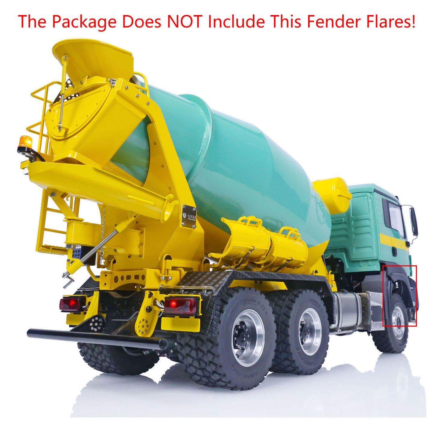 LESU 1/14 Scale RC Mixer Truck 6x6 for Painted Assembled Remote Control Agitating Lorry Model Sound Light System Motor Servo ESC