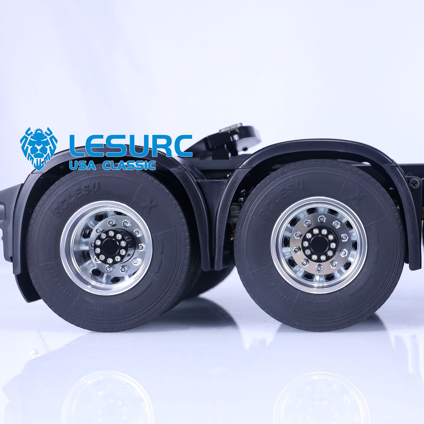 LESU 1/14 RC Tractor Truck 8x8 RTR Remote Controlled Car Hobby Model Construction Vehicle Metal Chassis Sound Lights DIY