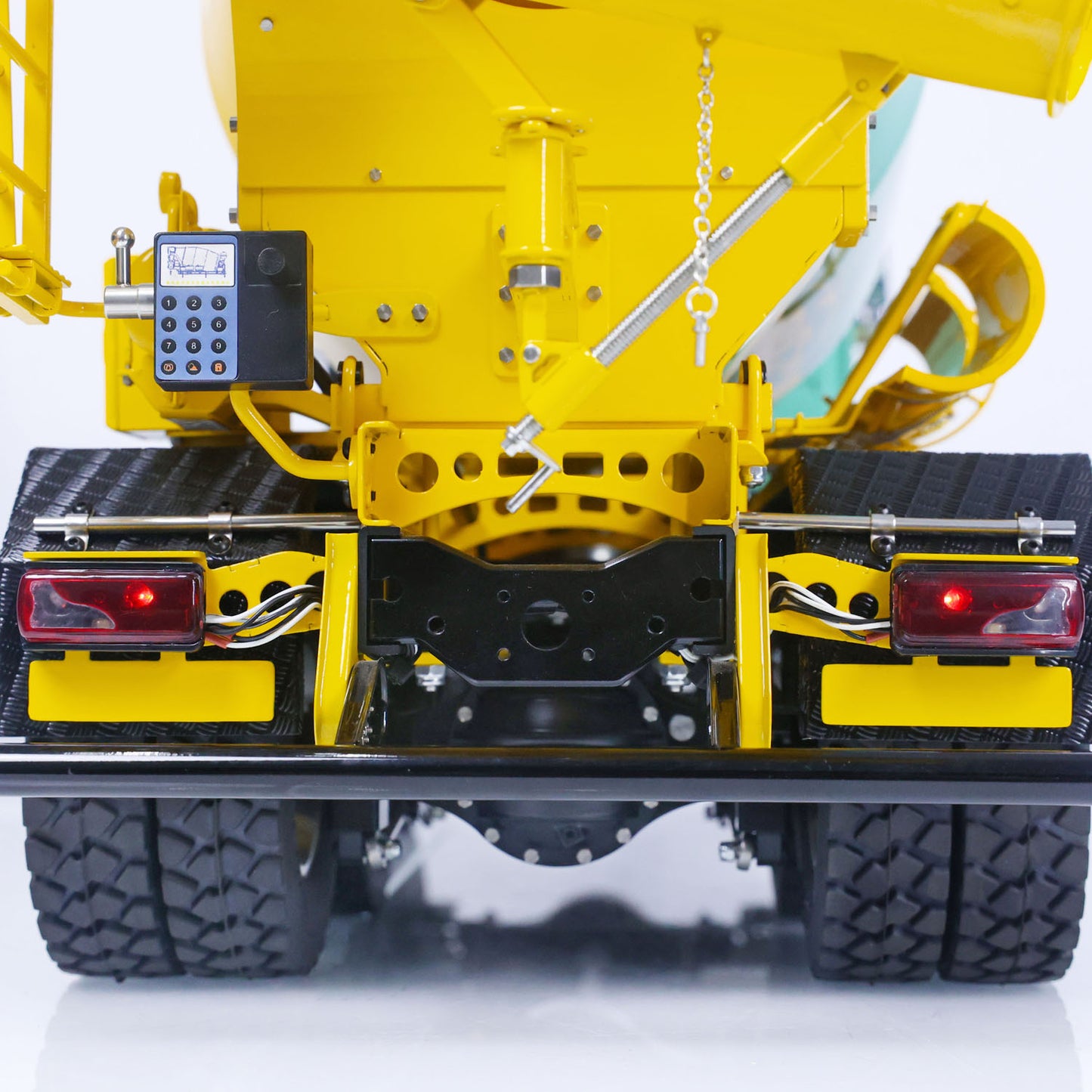 LESU 1/14 Scale RC Mixer Truck 6x6 for Painted Assembled Remote Control Agitating Lorry Model Sound Light System Motor Servo ESC