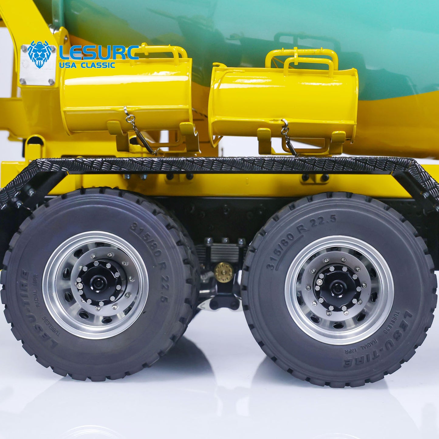 LESU 6x6 Metal 1/14 RC Mixer Truck for Remote Controlled Unpainted Agitating Lorry Concrete Car Model Motor Servo Sound Lights