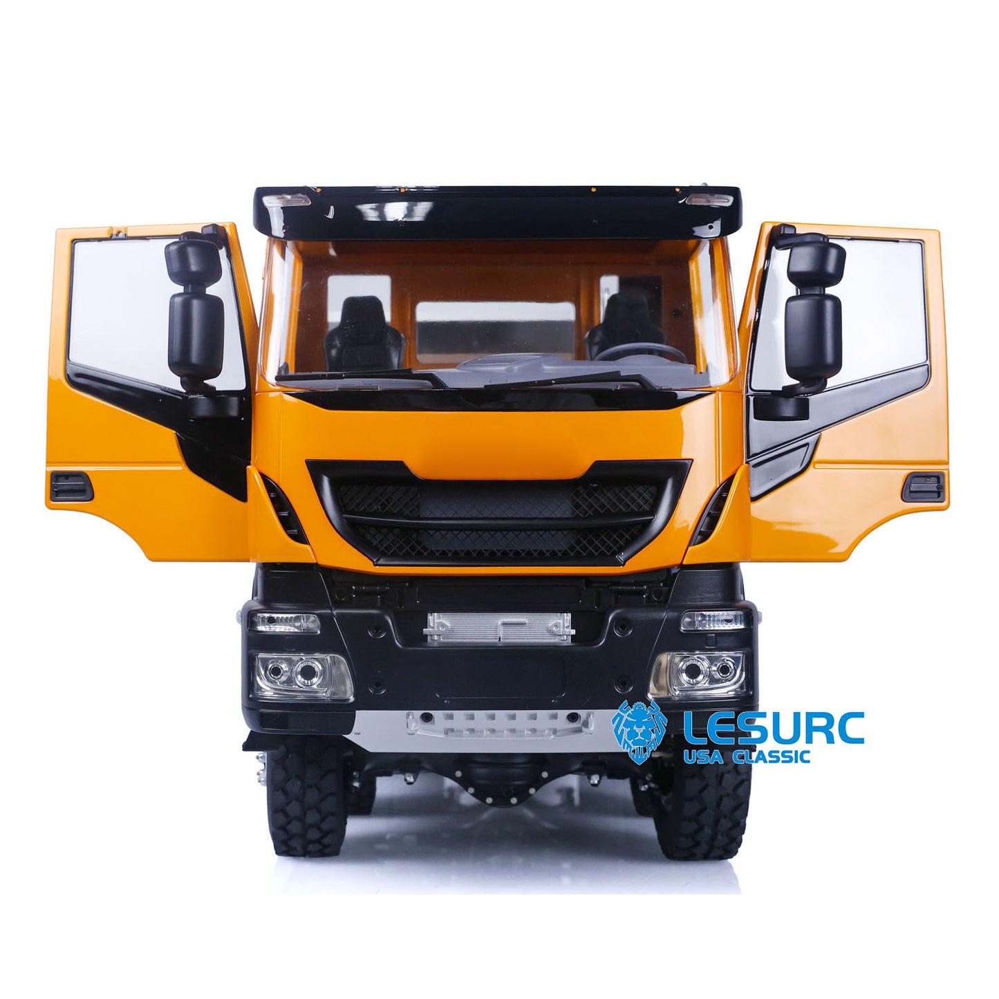 LESU 1/14 8X8 RC Hydraulic Tipper Car for Radio Control Dumper Truck Model Construction Vehicle Sound Light System Motor Driver