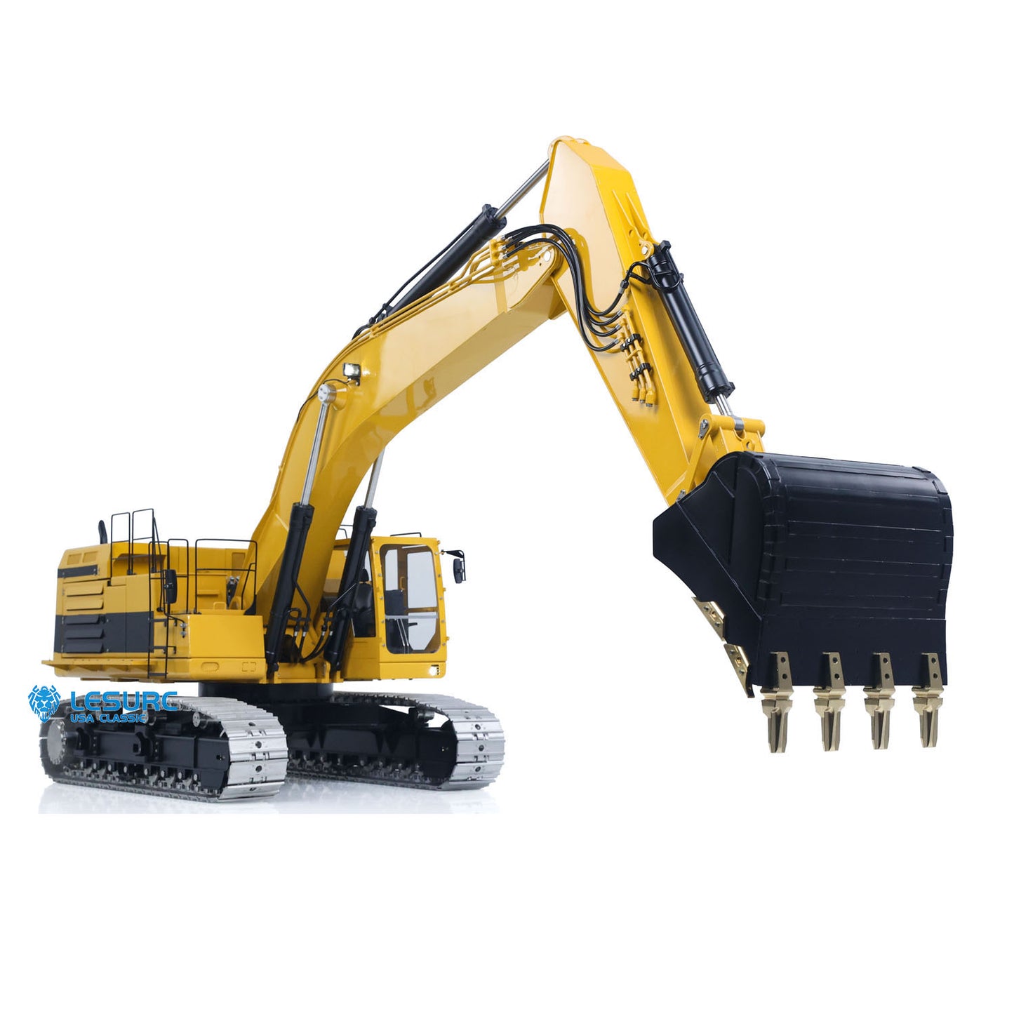 LESU 1/14 Hydraulic RC Excavator C374F Remote Control Digger Heavy Construction Car Flysky Paladin PL18EV LITE Radio 6CH Valve