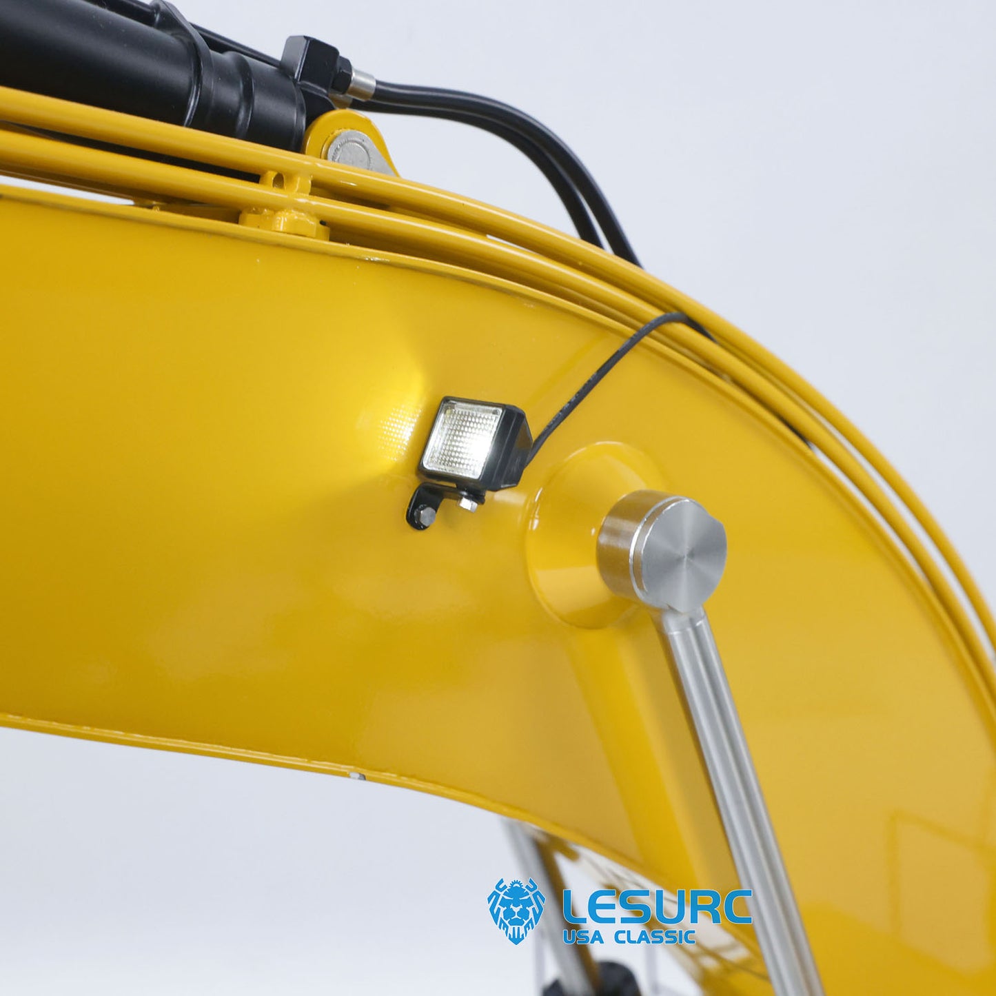 LESU C374F 1/14 Metal Hydraulic RC Excavator B0001 Unassembled Remote Control Heavy Digger 6CH Valve LCD Screen Light System