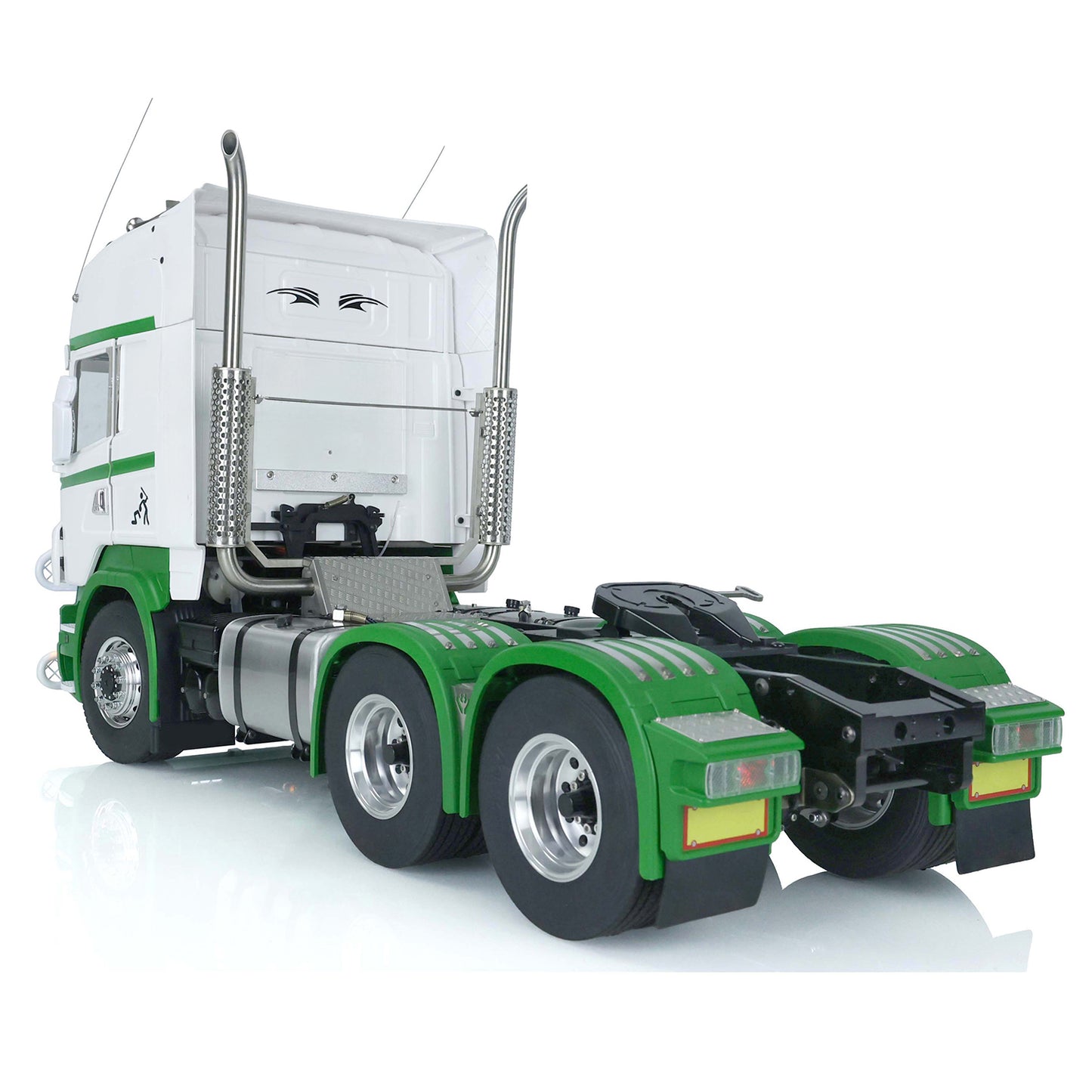 1/14 Scale LESU Remote Controlled Tractor Truck for 6x6 Remote Control Cars Model Metal Chassis Sound Light System Motor Servo ESC