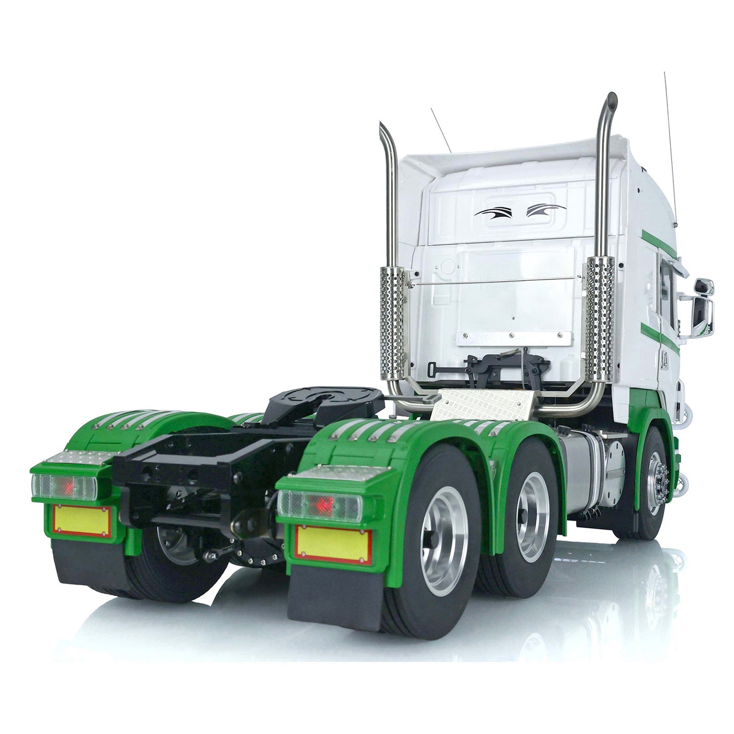 1/14 Scale LESU Remote Controlled Tractor Truck for 6x6 Remote Control Cars Model Metal Chassis Sound Light System Motor Servo ESC