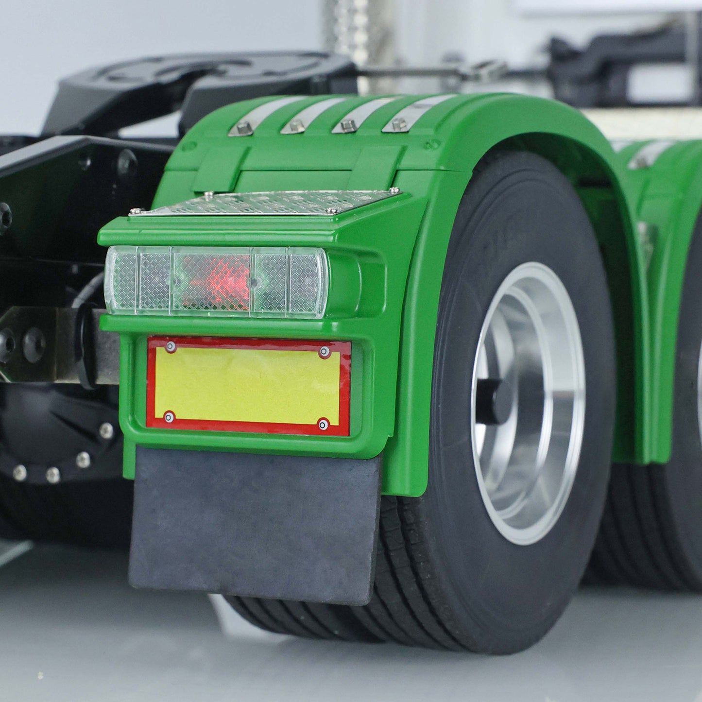 1/14 Scale LESU Remote Controlled Tractor Truck for 6x6 Remote Control Cars Model Metal Chassis Sound Light System Motor Servo ESC