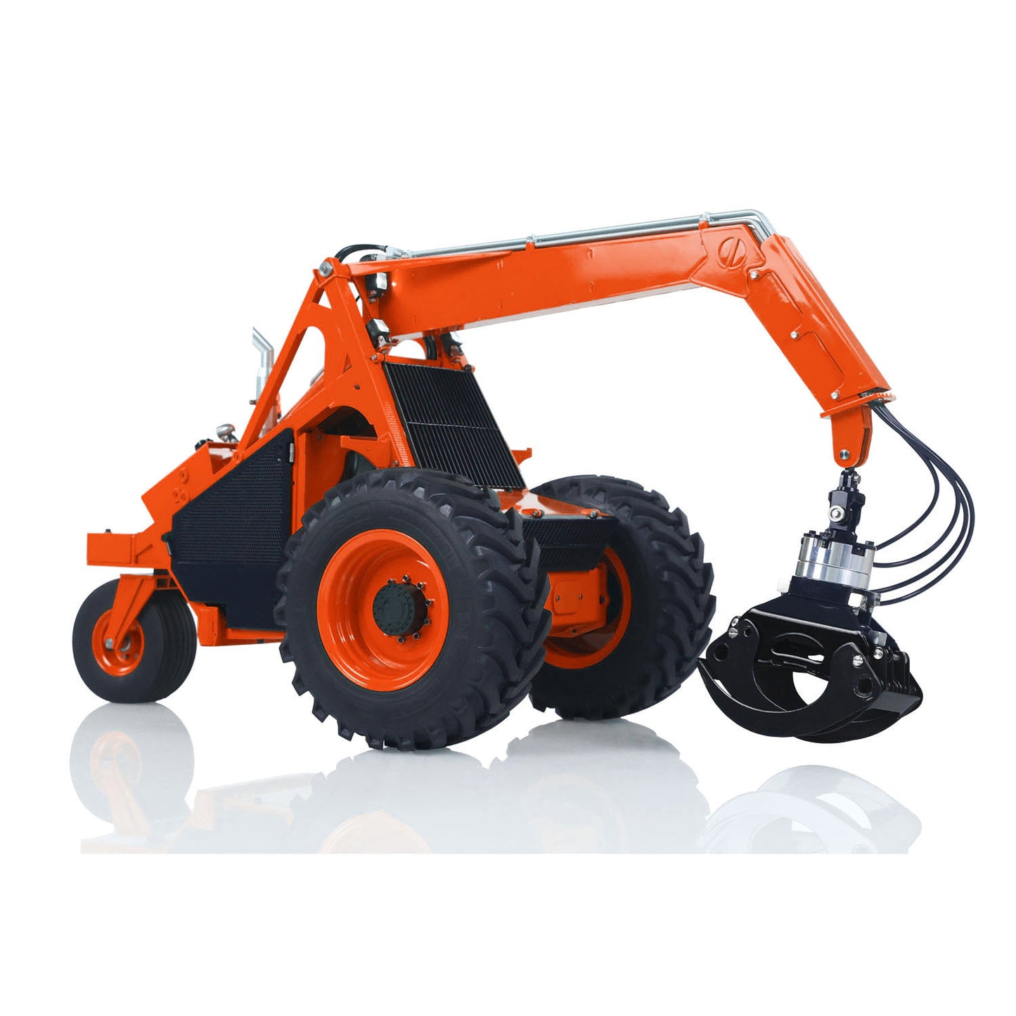 TOUCAN 1/14 RC Hydraulic Log Loader LESU AOUE 225A Remote Control Sugarcane Loader Grabber 4CH Valve RTR Model Battery Radio