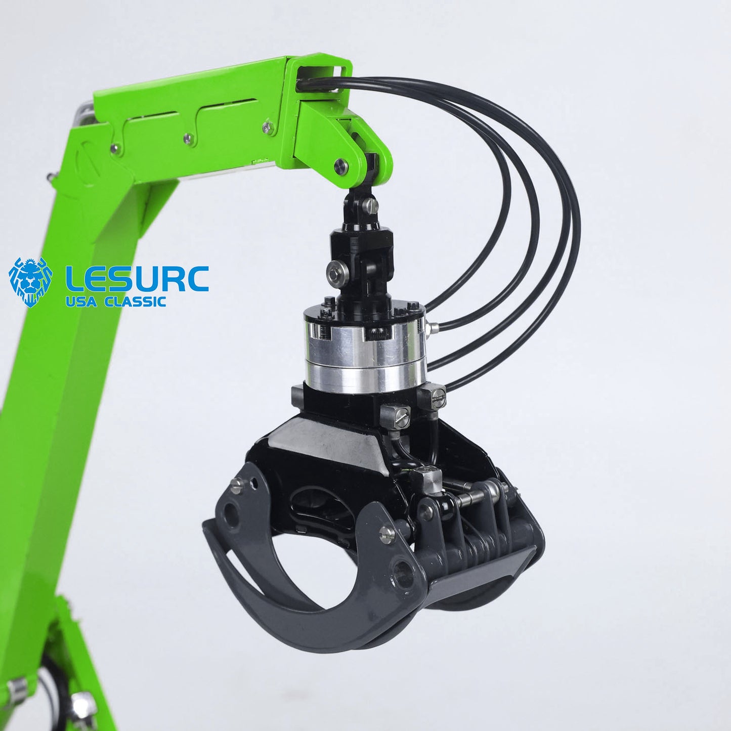 TOUCAN 1/14 RC Hydraulic Log Loader LESU AOUE 225A Remote Control Sugarcane Loader Grabber 4CH Valve RTR Model Battery Radio
