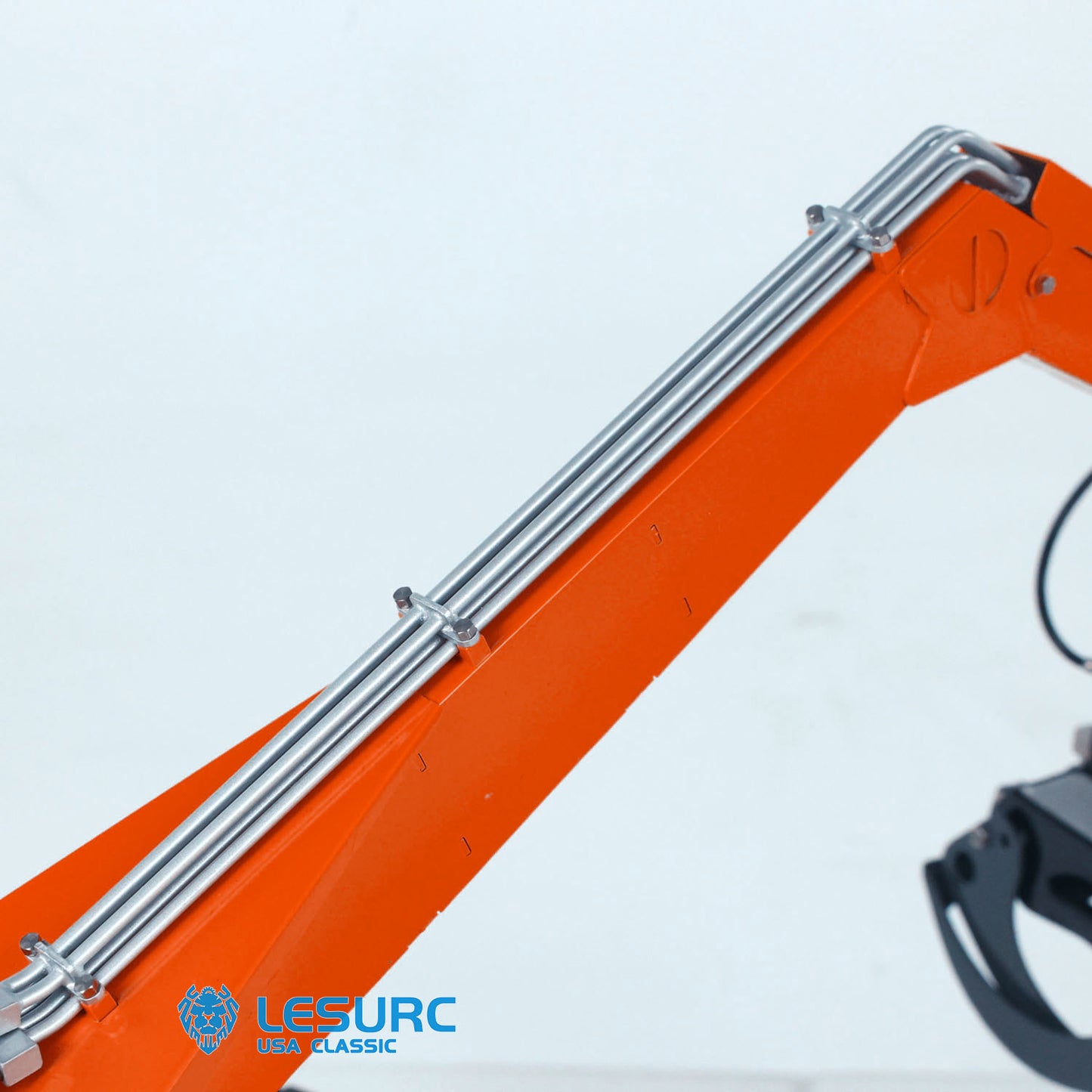 TOUCAN 1/14 RC Hydraulic Log Loader LESU AOUE 225A Remote Control Sugarcane Loader Grabber 4CH Valve RTR Model Battery Radio