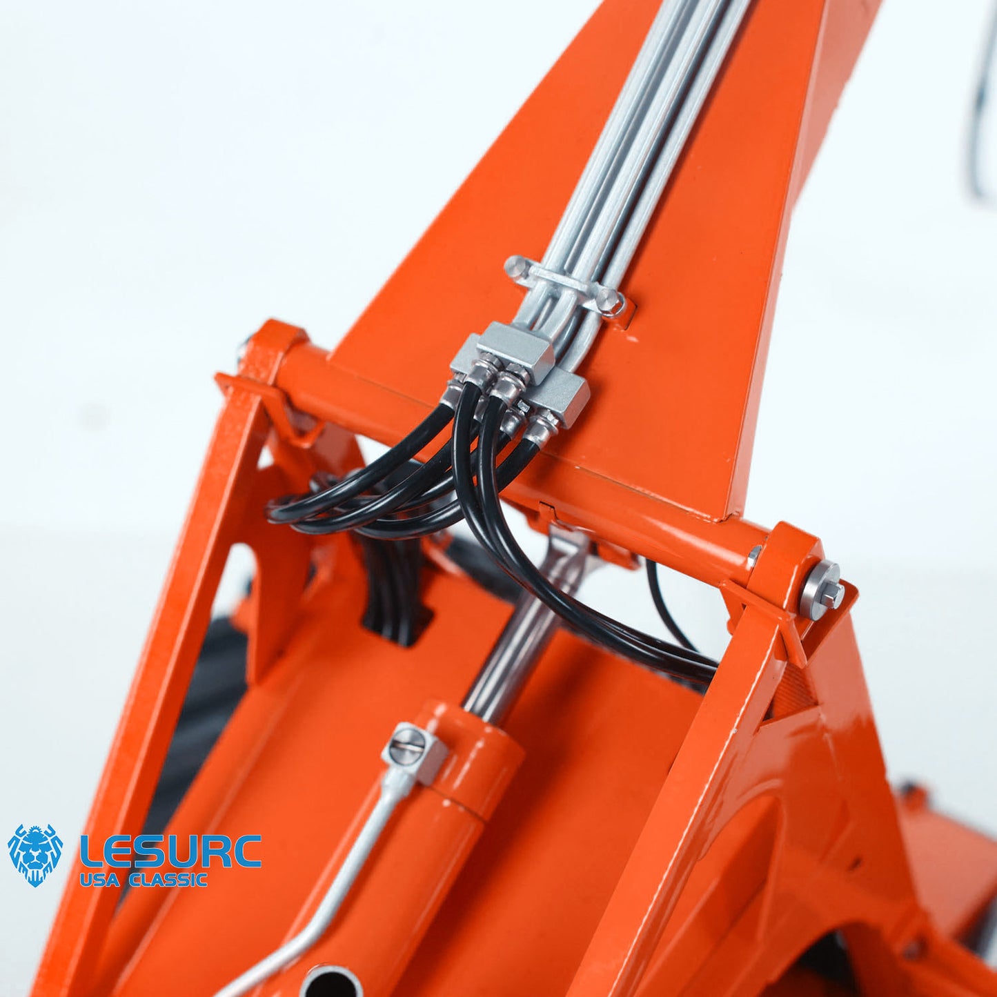 TOUCAN 1/14 RC Hydraulic Log Loader LESU AOUE 225A Remote Control Sugarcane Loader Grabber 4CH Valve RTR Model Battery Radio