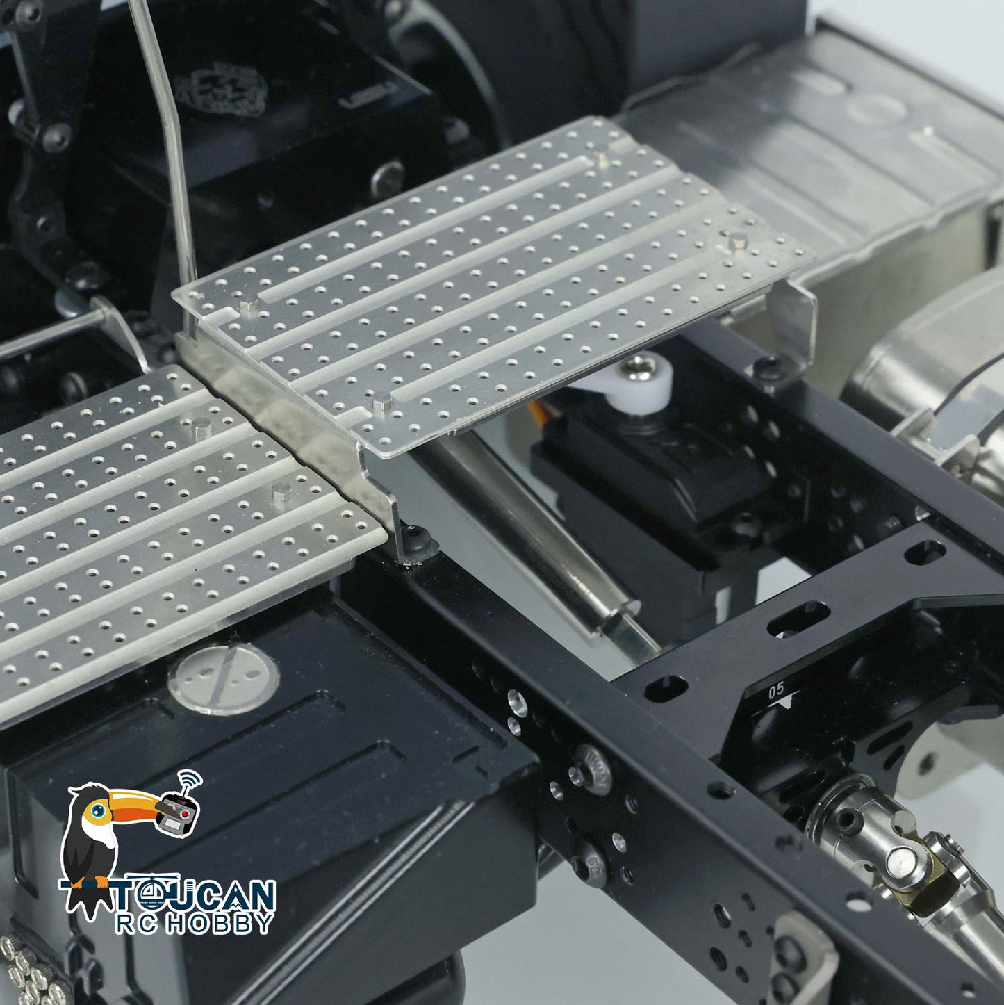 LESU 1/14 RC Tractor Truck for TGS 4x2 Remote Control Painted Car Metal Chassis W/ Motor Servo Warning Light Sound Light System