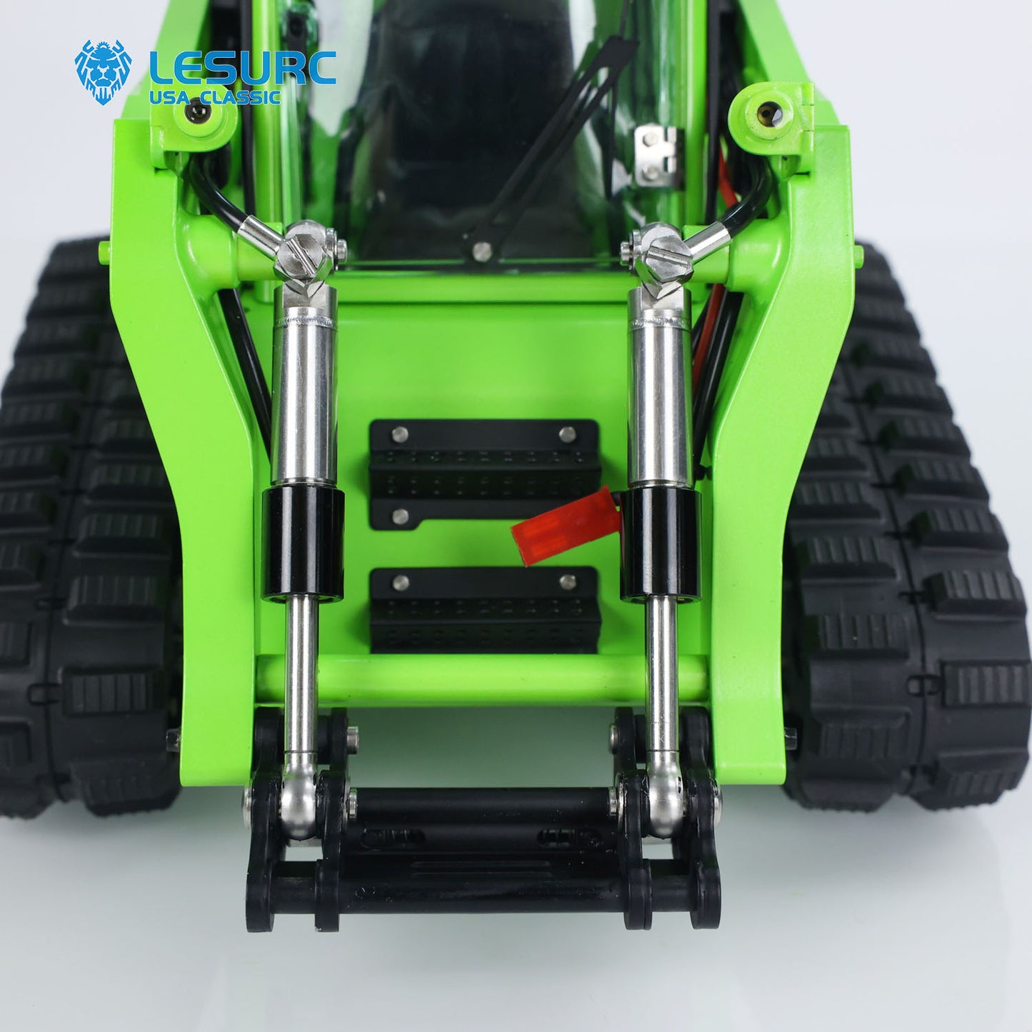 LESU AOUE LT5 1/14 Metal RC Skid-Steer Loader Hydraulic Construction Vehicle with Sound Light FlySky i6S Radio Controller for Model Enthusiast