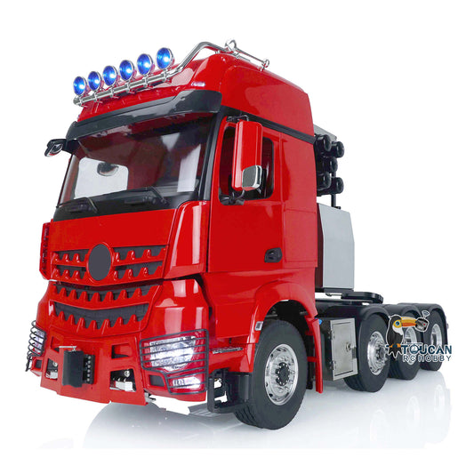 LESU 1/14 Metal RC Highline Tractor Truck Model 3363 1851 Radio Control Lorry Heavy-duty Metal Chassis Light & Sound Systems ESC