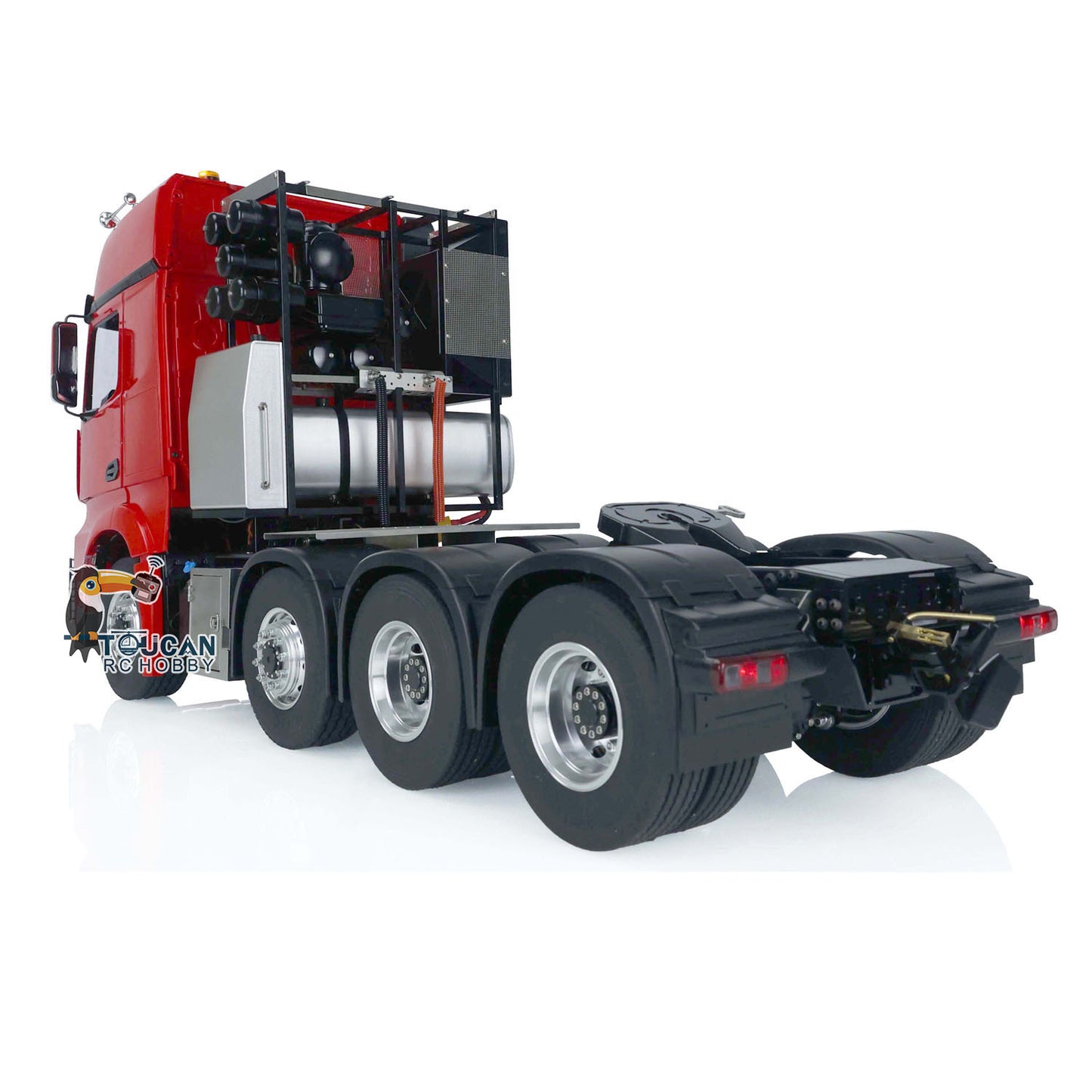 LESU 1/14 Metal RC Highline Tractor Truck Model 3363 1851 Radio Control Lorry Heavy-duty Metal Chassis Light & Sound Systems ESC