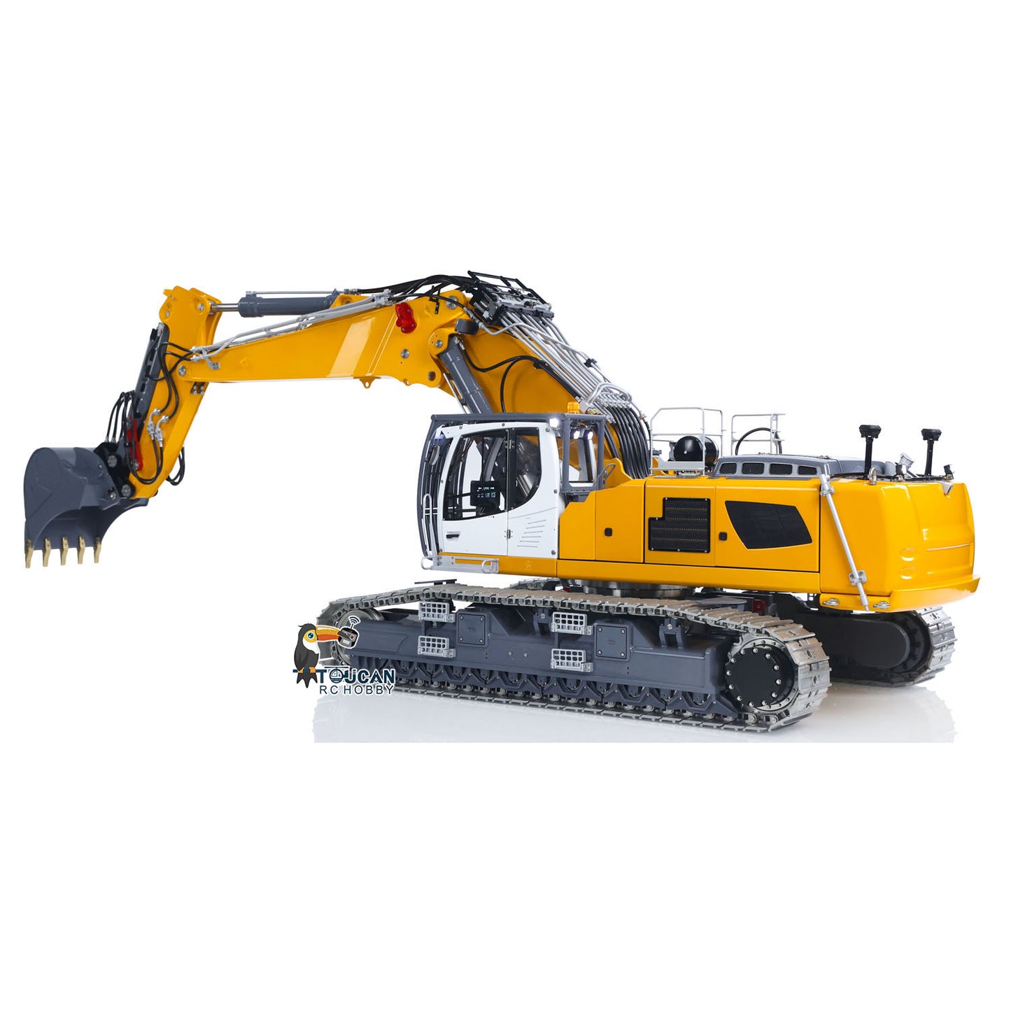 LESU 1/14 RC Full Hydraulic Excavator LR960 RTR Digging Arm Heavy Digger Construction Vehicle Model Frsky XE Radio Battery GPS