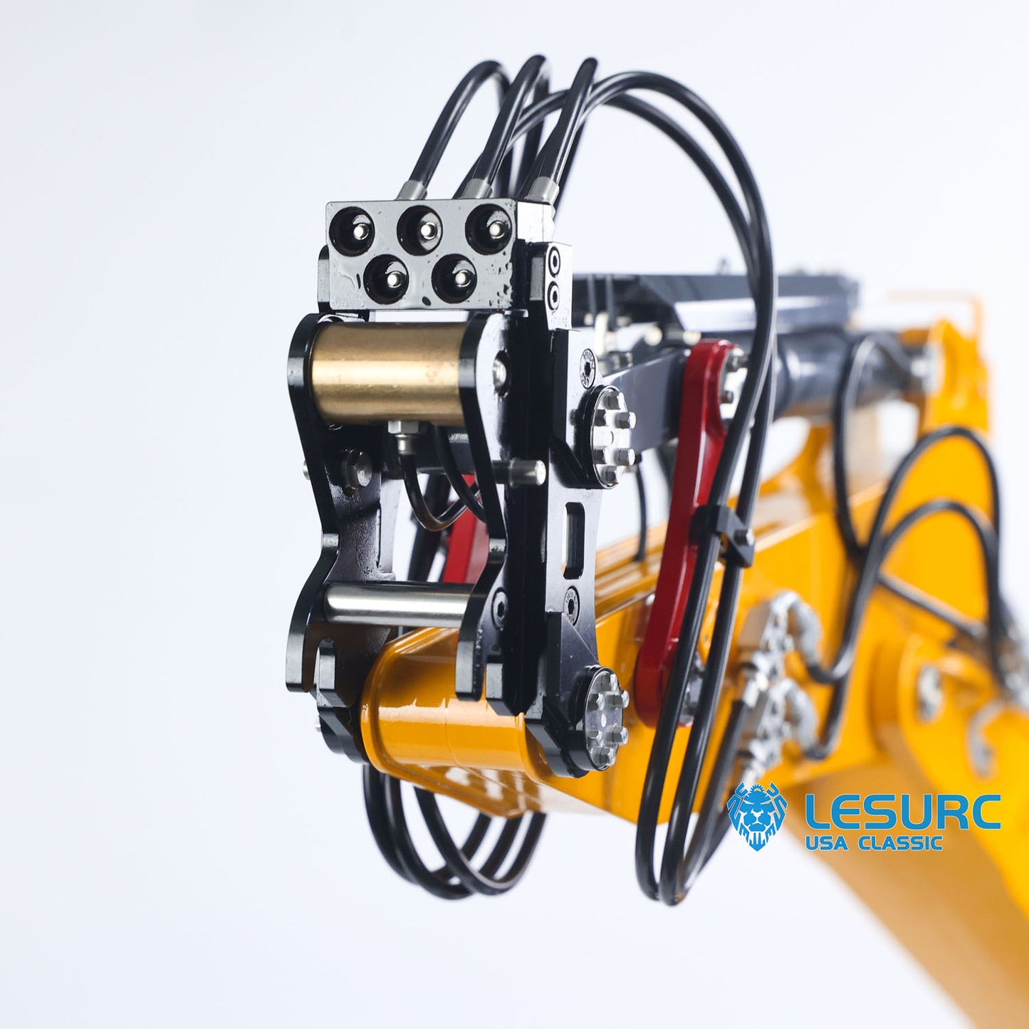 LESU Aoue 960 Demolition Digging Arm Digger 1/14 RC Full Hydraulic Excavator Engineering Vehicle Model 13CH Valve Pump Lights