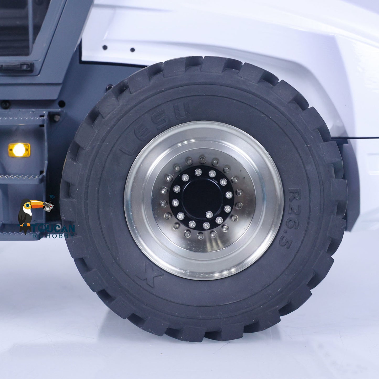 LESU 1/14 Metal Hydraulic Remote Control Road Roller Aoue-H13i Construction Car Model With I6S Radio System E350 Charger