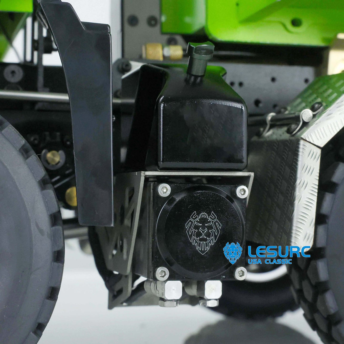 LESU 1/14 TGS 8*8 Hydraulic Dumper for Remote Controlled Truck Roll On/Off Tipper W/ Sound Light System Motor Servo