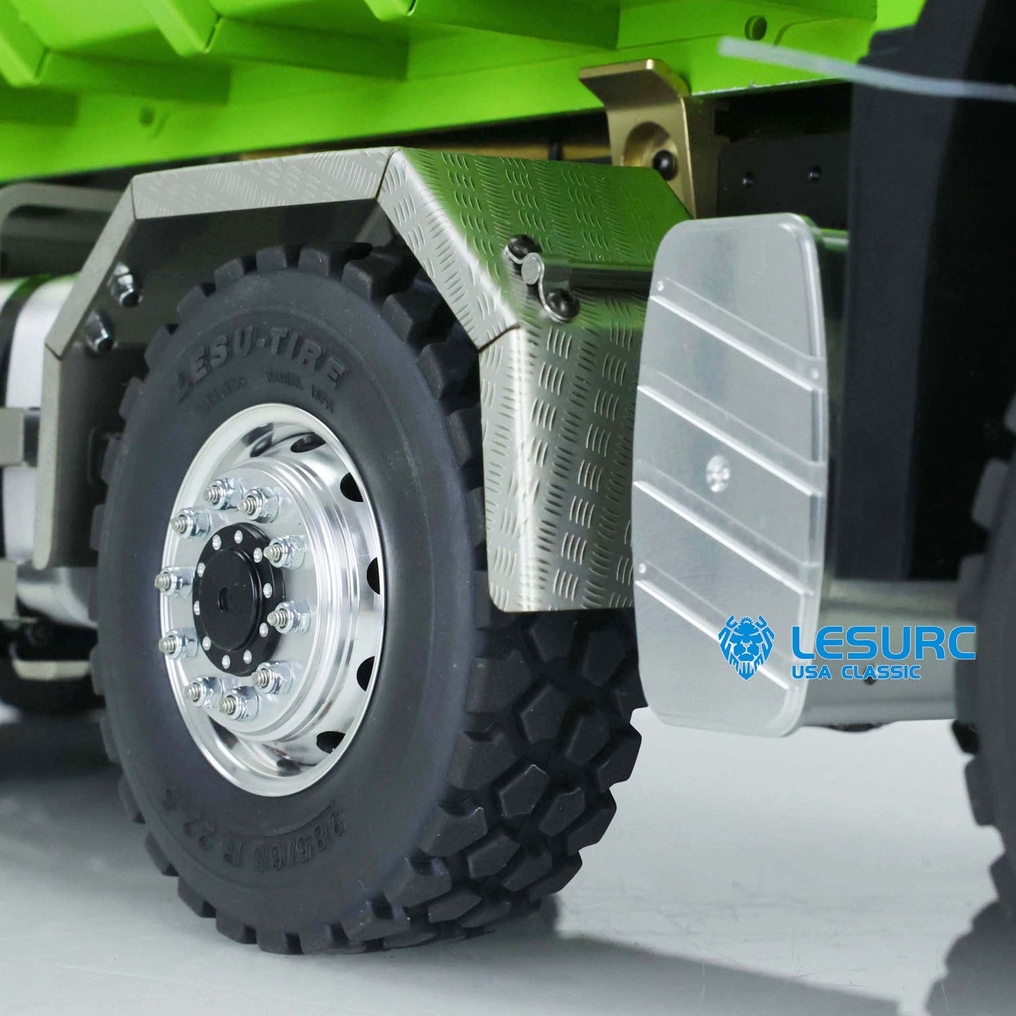 LESU 1/14 TGS 8*8 Hydraulic Dumper for Remote Controlled Truck Roll On/Off Tipper W/ Sound Light System Motor Servo