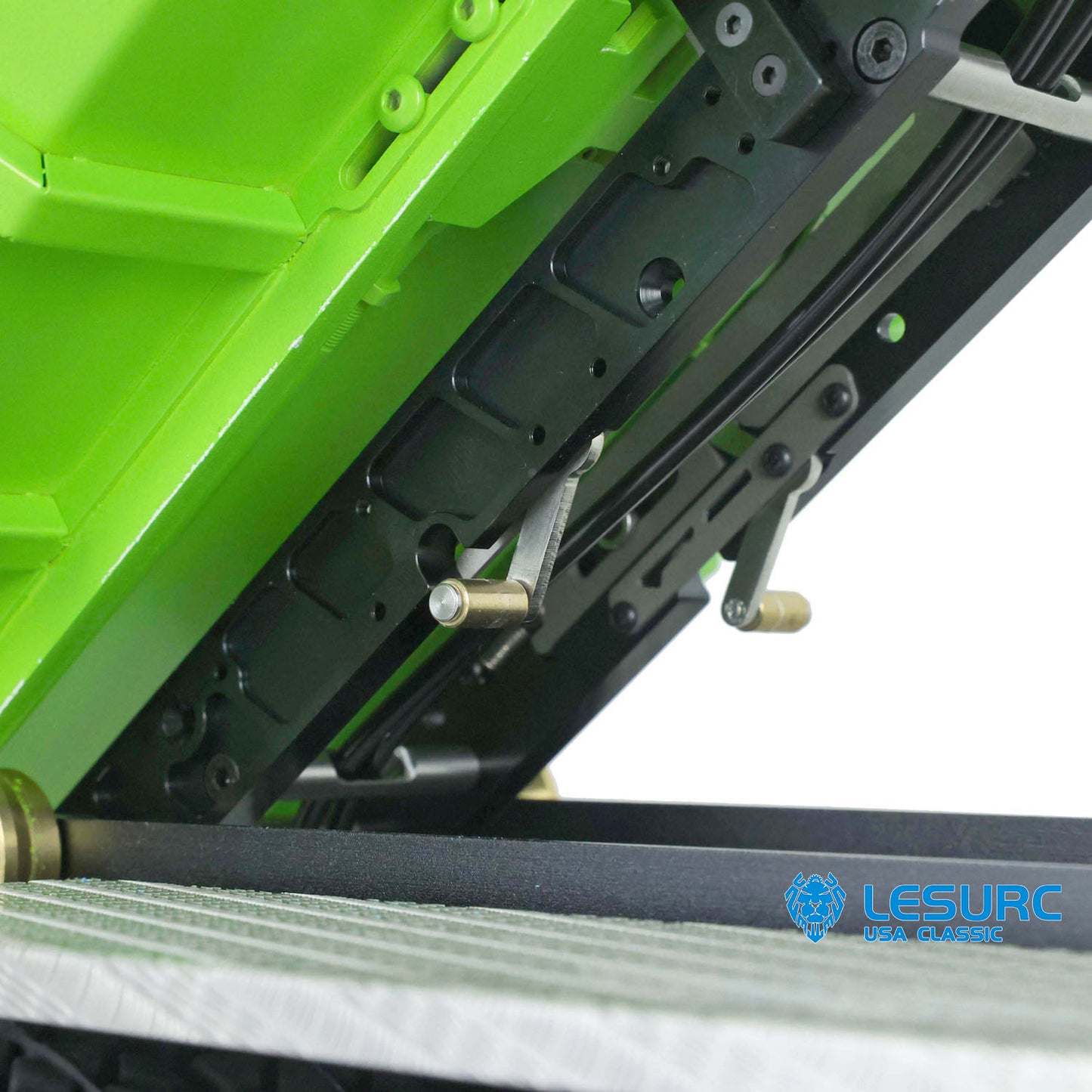 LESU 1/14 TGS 8*8 Hydraulic Dumper for Remote Controlled Truck Roll On/Off Tipper W/ Sound Light System Motor Servo