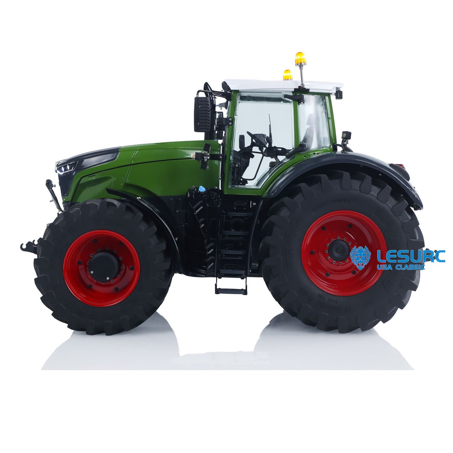 Brand New LESU AOUE 1050 4x4 1/14 Hydraulic Metal RC Tractor Emulated Car Models XE Lite PL18EVlite Radio Battery Smoke Sounds