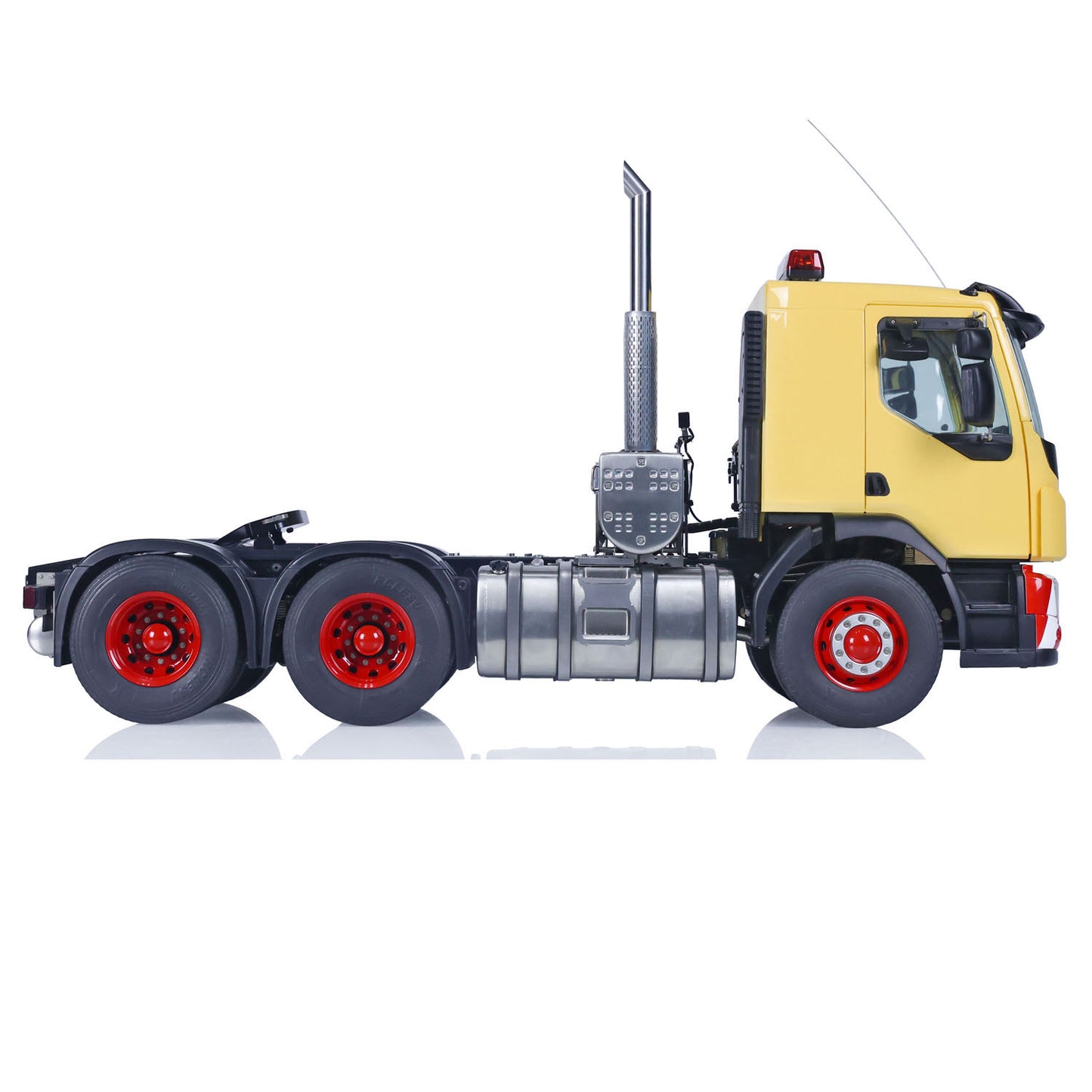 LESU 1/14 6x6 RC Tractor Truck 3 Axles Painted Assembled Remote Control Car Model DIY Emulated Vehicle Optional Versions