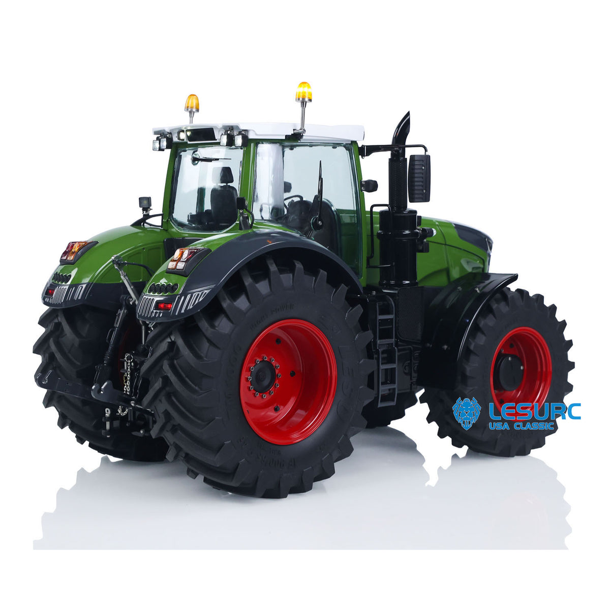 LESU AOUE 1050 Metal 4x4 1/14 RC Tractor Truck Hydraulic Agricultural Vehicles K500 Seedbed Pre-sowing Soil Preparation Machine Frsky XE Lite