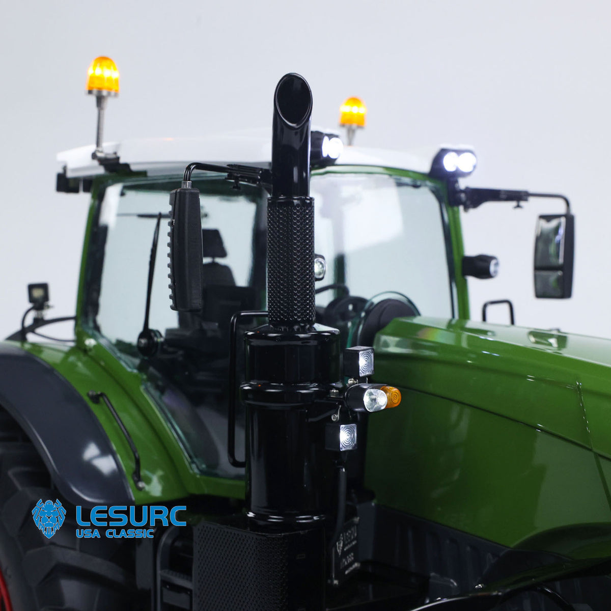 11.11 Flash Sale LESU AOUE 1050 1/14 Metal Hydraulic RC Walking Tractor Agricultural Vehicle Model with Light Sound