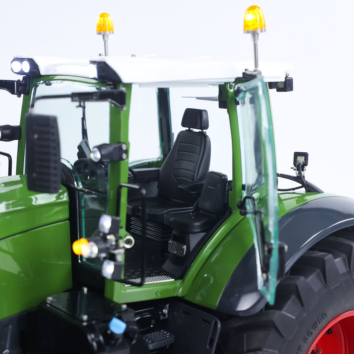 IN Stock LESU AOUE 1050 Metal 4x4 1/14 RC Tractor Truck Hydraulic Agricultural Vehicles K500 Seedbed Pre-sowing Soil Preparation Machine Frsky XE Lite