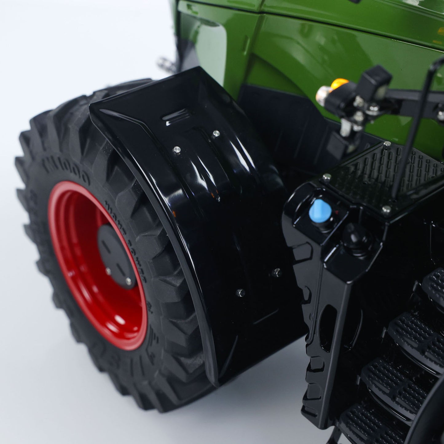 IN Stock LESU Metal 1/14 RC Tractor Truck AOUE 1050 4x4 Hydraulic Farm vehicle K500 Seedbed Pre-sowing Soil Preparation Planter Plough Light Sound