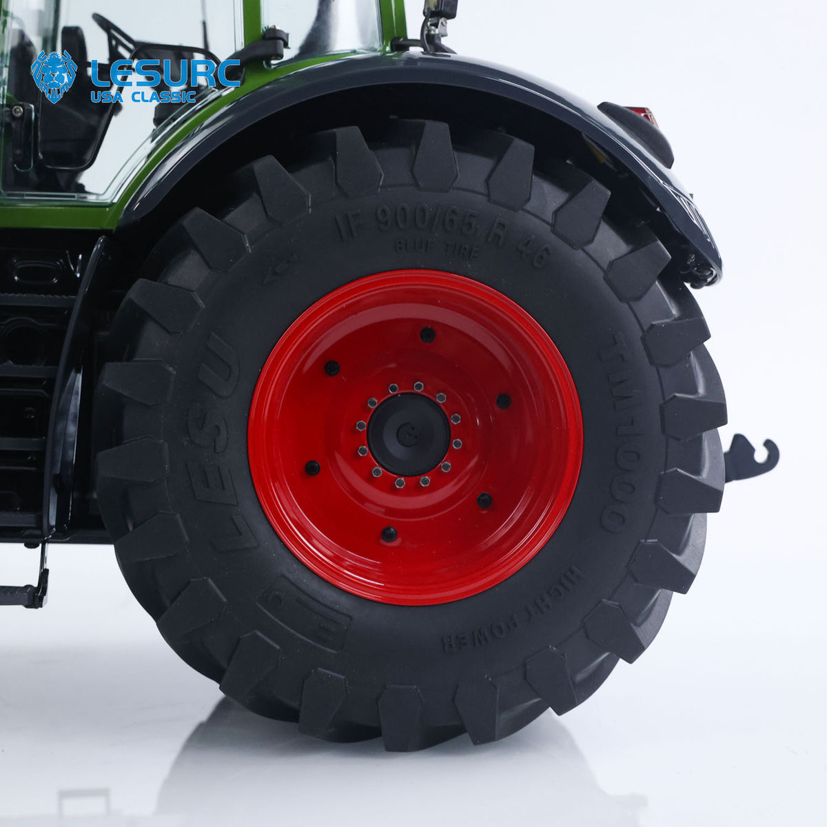 11.11 Flash Sale LESU AOUE 1050 1/14 Metal Hydraulic RC Walking Tractor Agricultural Vehicle Model with Light Sound