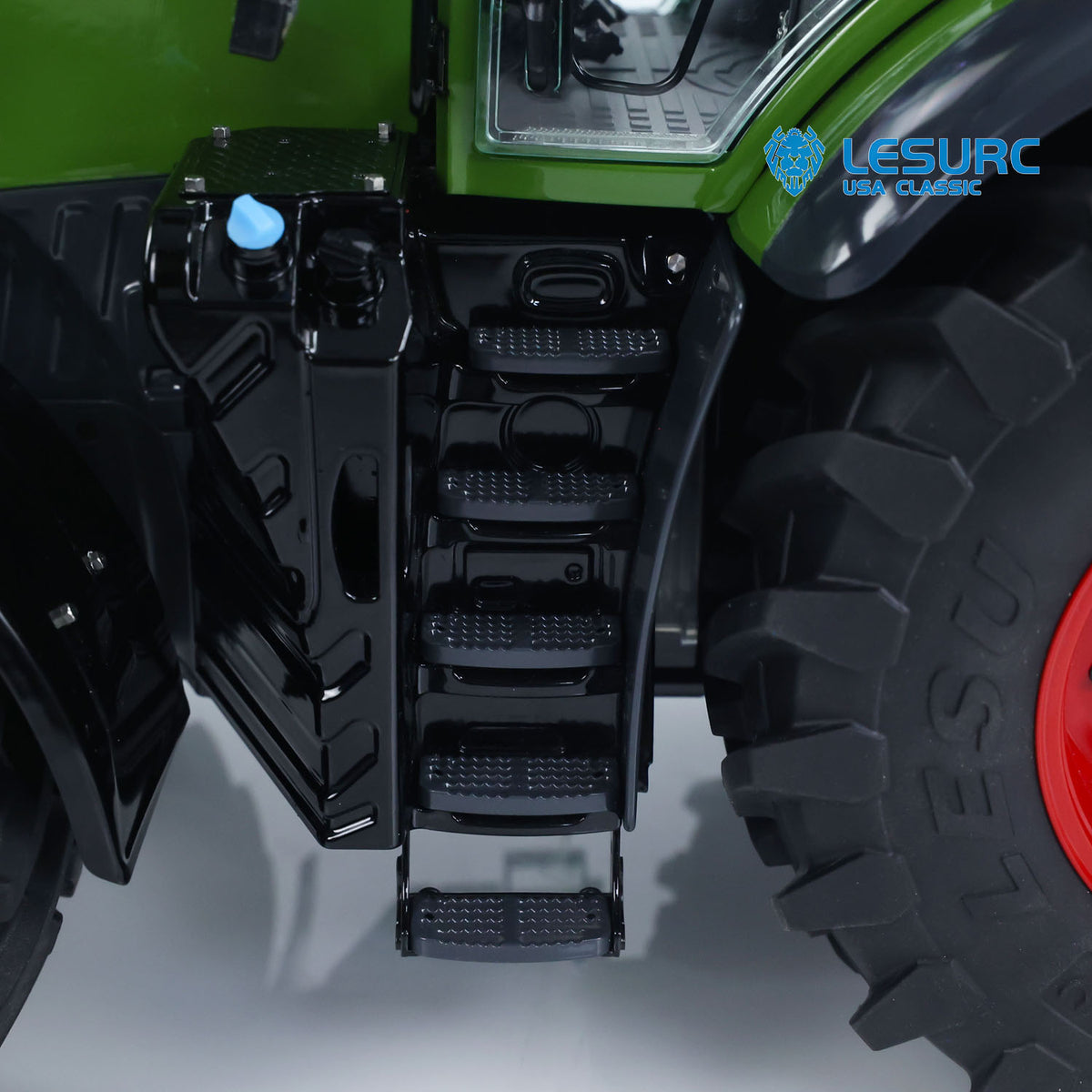 LESU AOUE 1050 Metal 4x4 1/14 RC Tractor Truck Hydraulic Agricultural Vehicles K500 Seedbed Pre-sowing Soil Preparation Machine Frsky XE Lite
