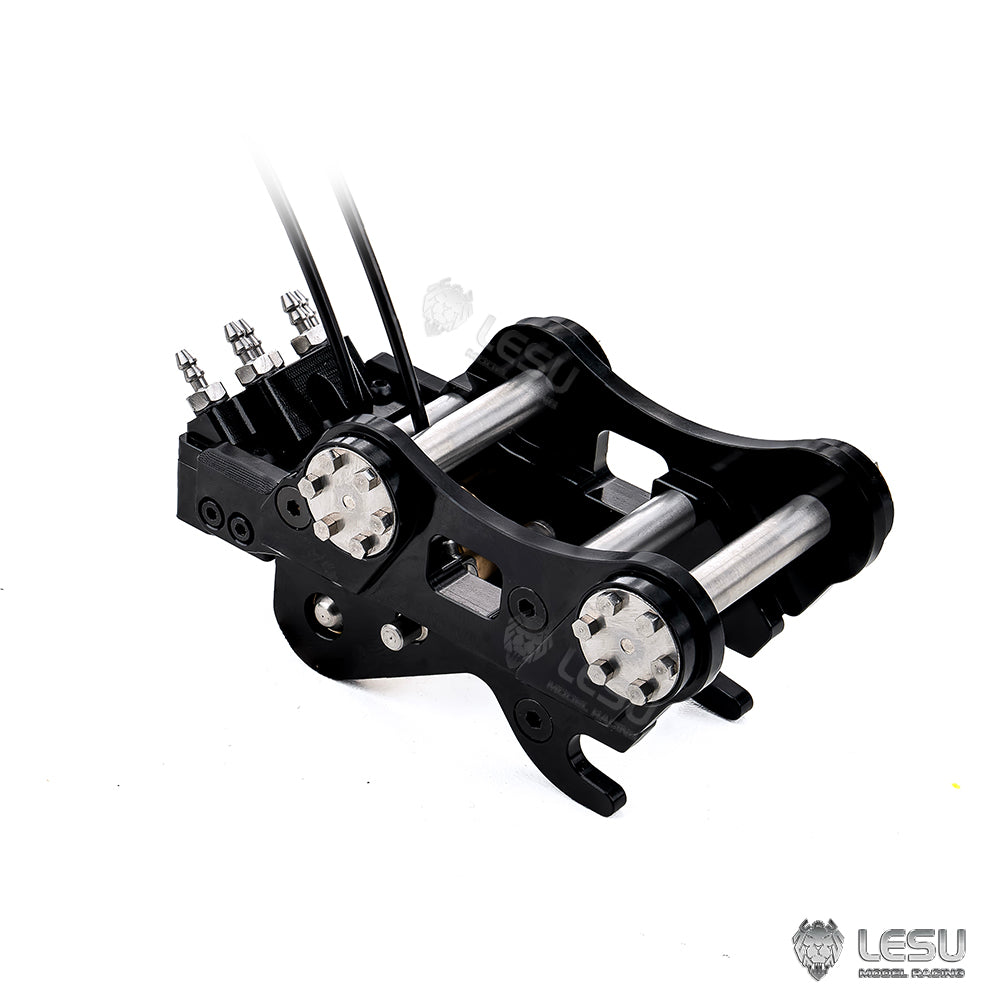 Metal Original Bucket Metal Quick Coupler for LESU 1/14 RC Full Hydraulic Excavator LR960 Remote Control Digger LR956 Model B0027 B0028 B0038 B0040
