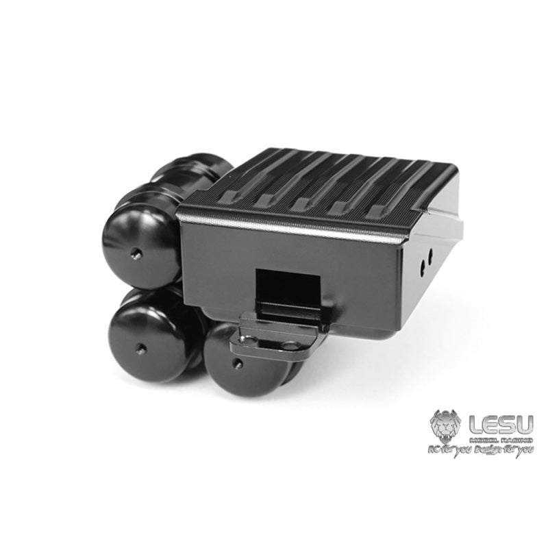 LESU Metal Battery Department Air Tank for 1/14 Radio Controlled Tractor Truck Dumper Customized RC Model Upgrade Parts