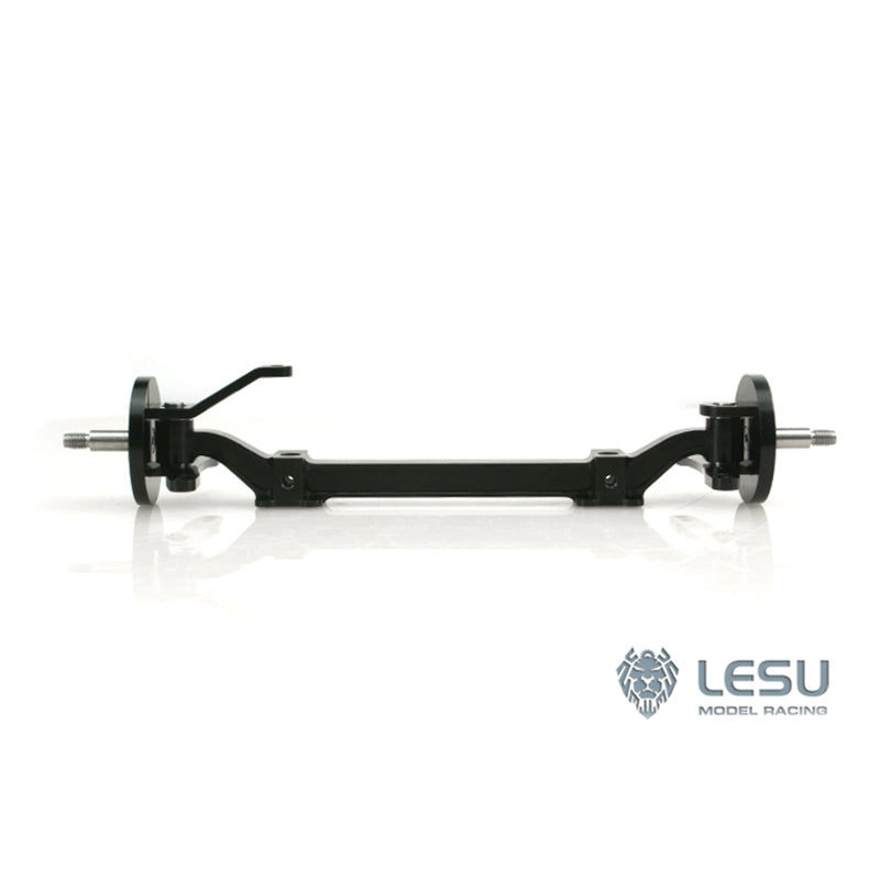 LESU Caster Passive Power-off Metal Front Axle for 1/14 Scale Model Remote Controlled Tractor Truck DIY Spare Parts