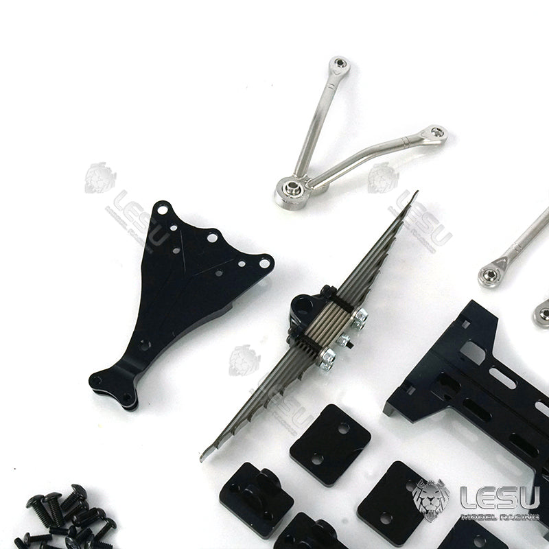 Metal 9MM Rear Suspension for LESU 1/14 Scale 3348 Dumper Remote Controlled Truck Axles Model Replacements Spare Parts