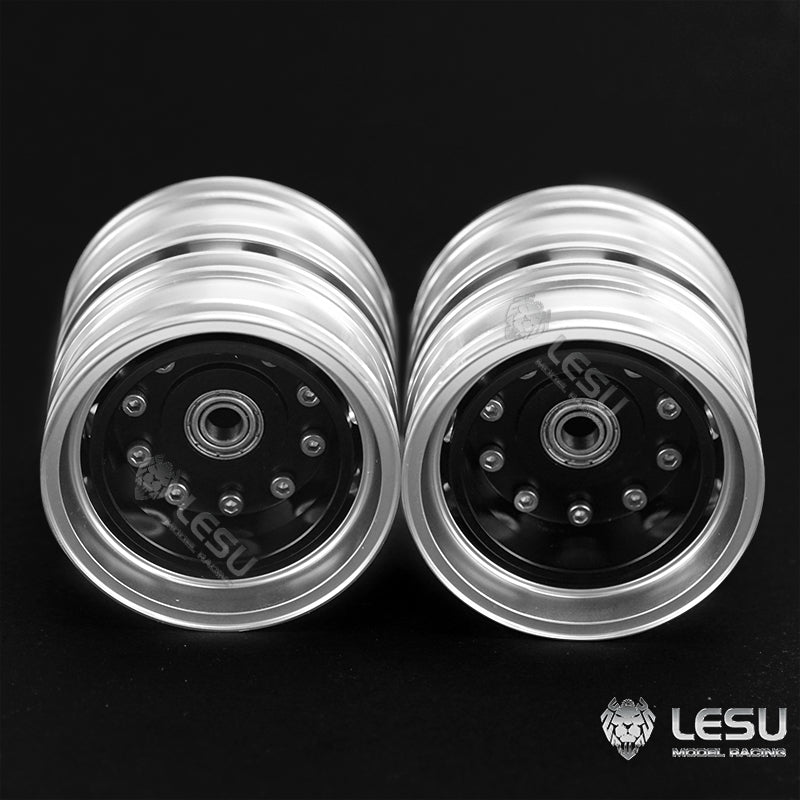 1/14 Scale Metal Spare Part Wheel Hub Bearing for LESU RC Hydraulic Excavator Radio Control Trailer Engineering Vehicle DIY Model