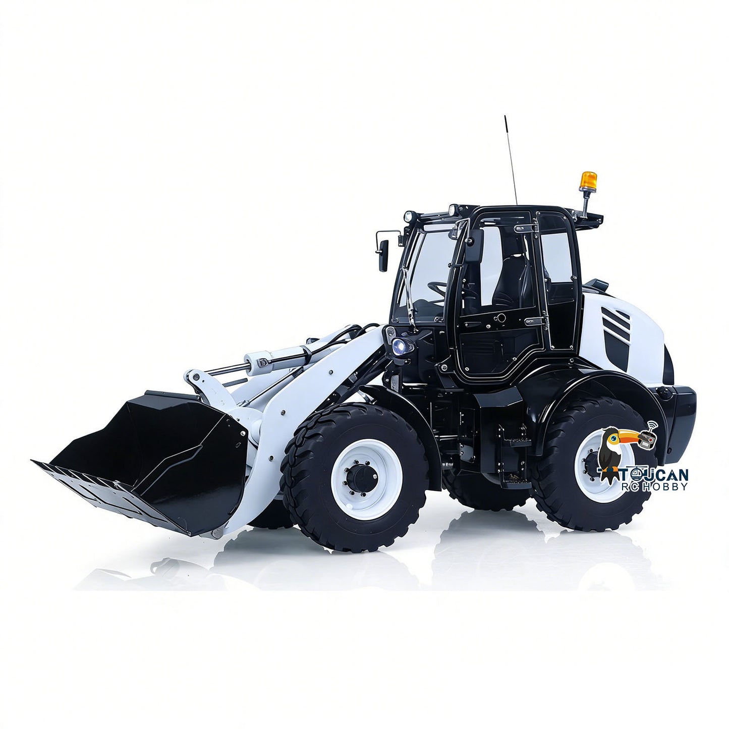 LESU 1/14 Metal Remote Control Hydraulic Loader Aoue WA100M-8 4*4 RC Loading Machine Axle Lock Sound Light Flysky ST8 Radio
